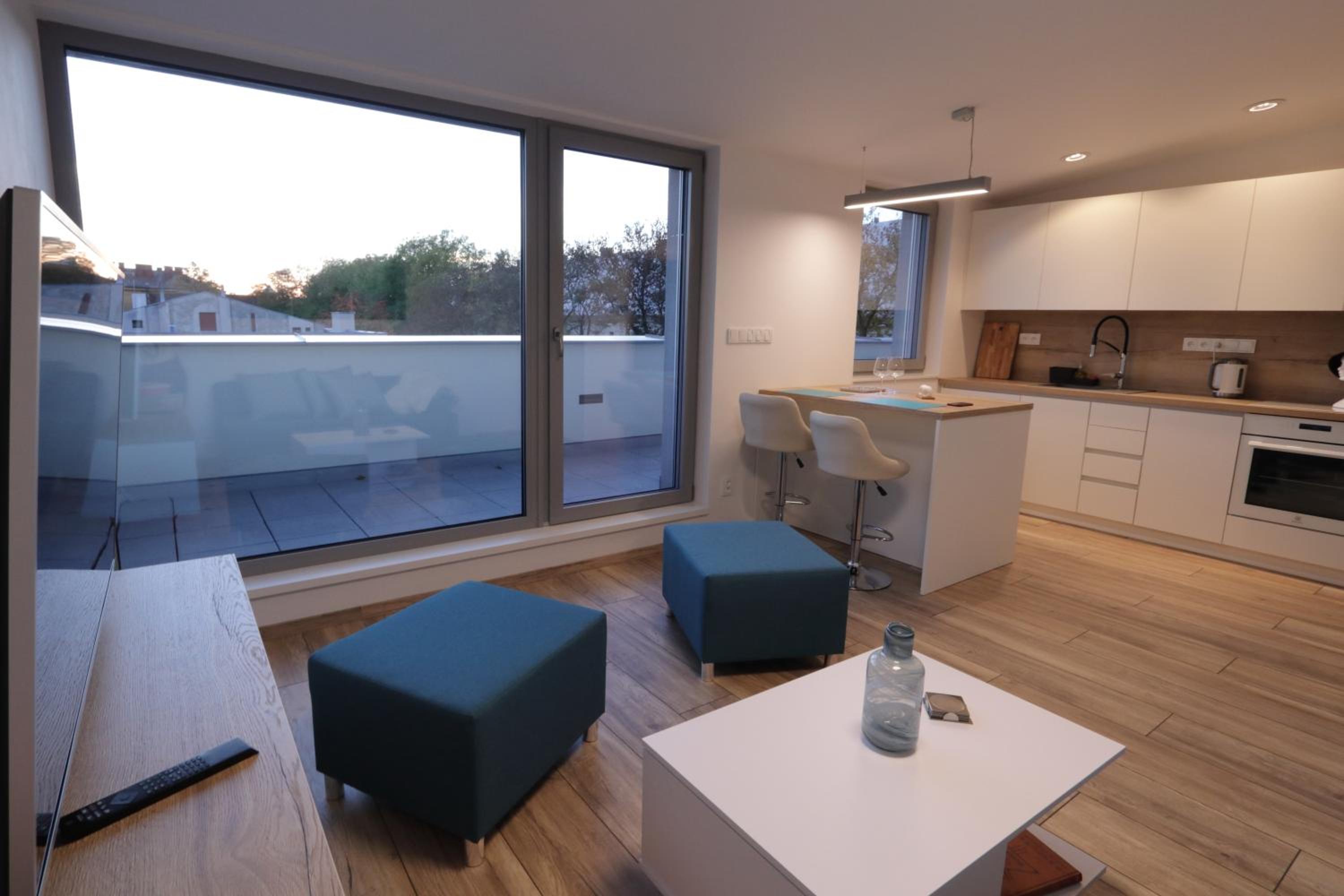 Střešní apartmán s terasou