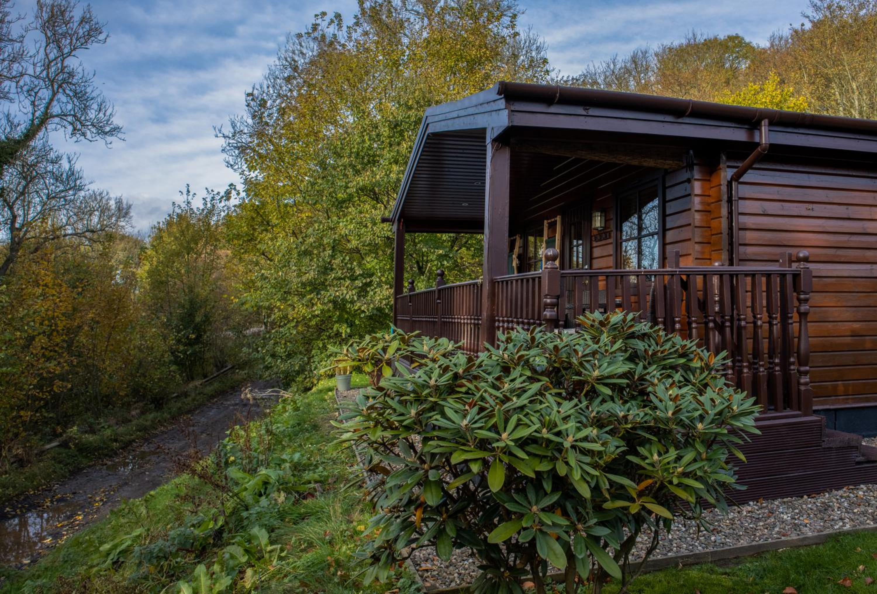 The Steadings Log Cabins view 2