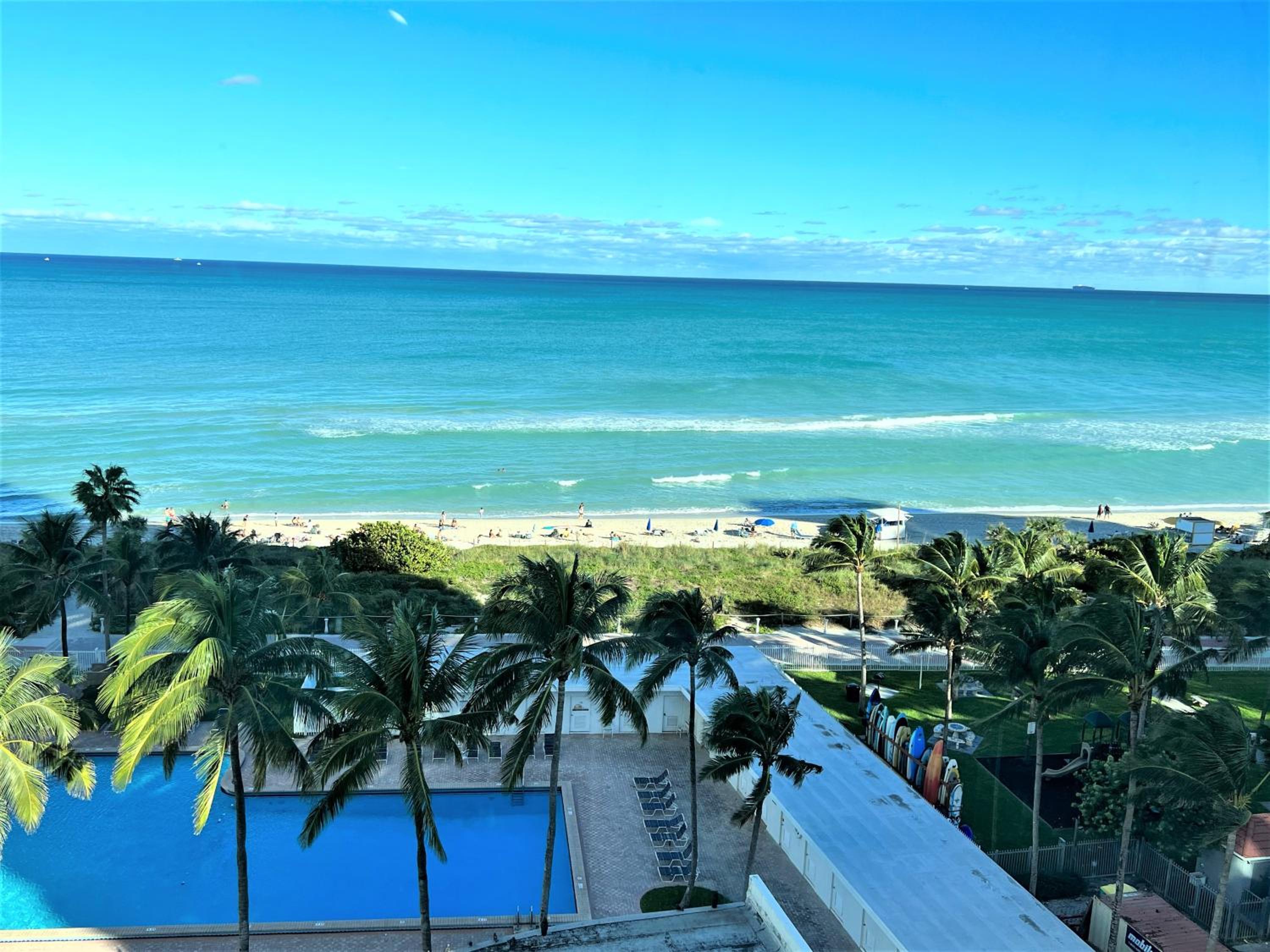 Ocean Front Units at Miami Beach