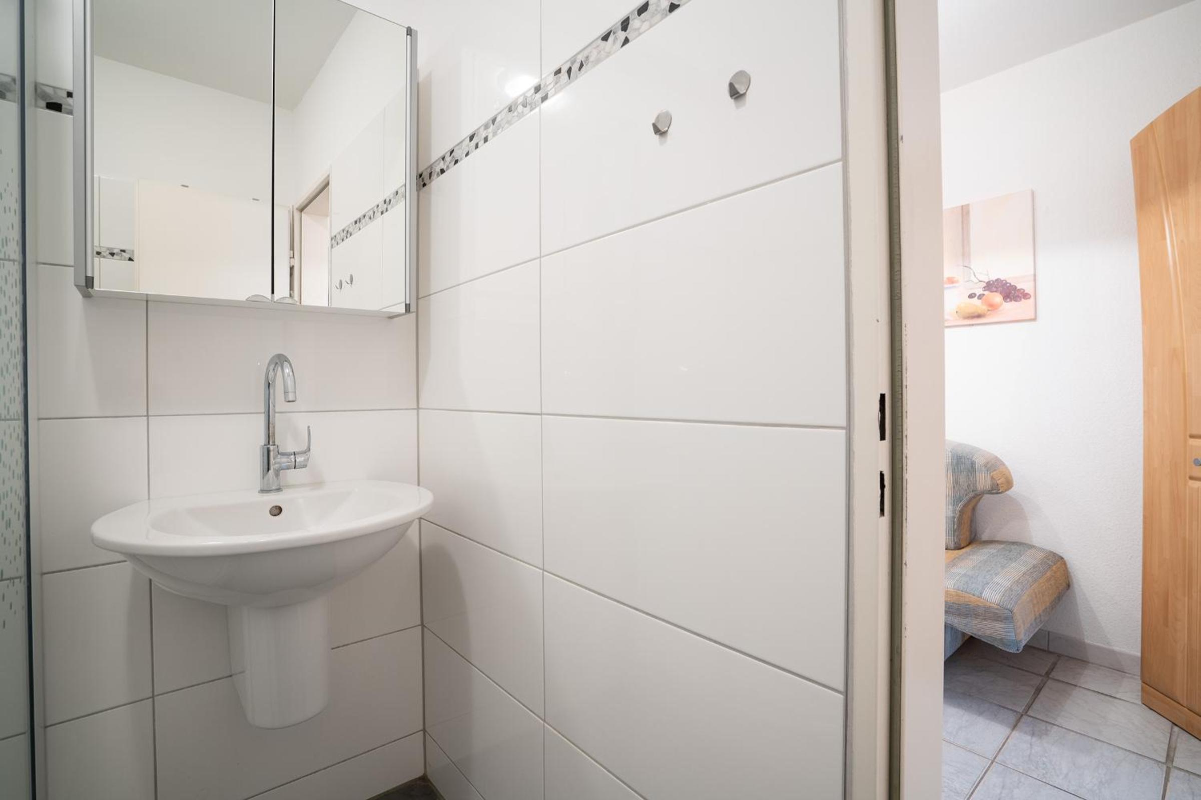 Nautilus Weitblick Grömitz en Grömitz — bathroom