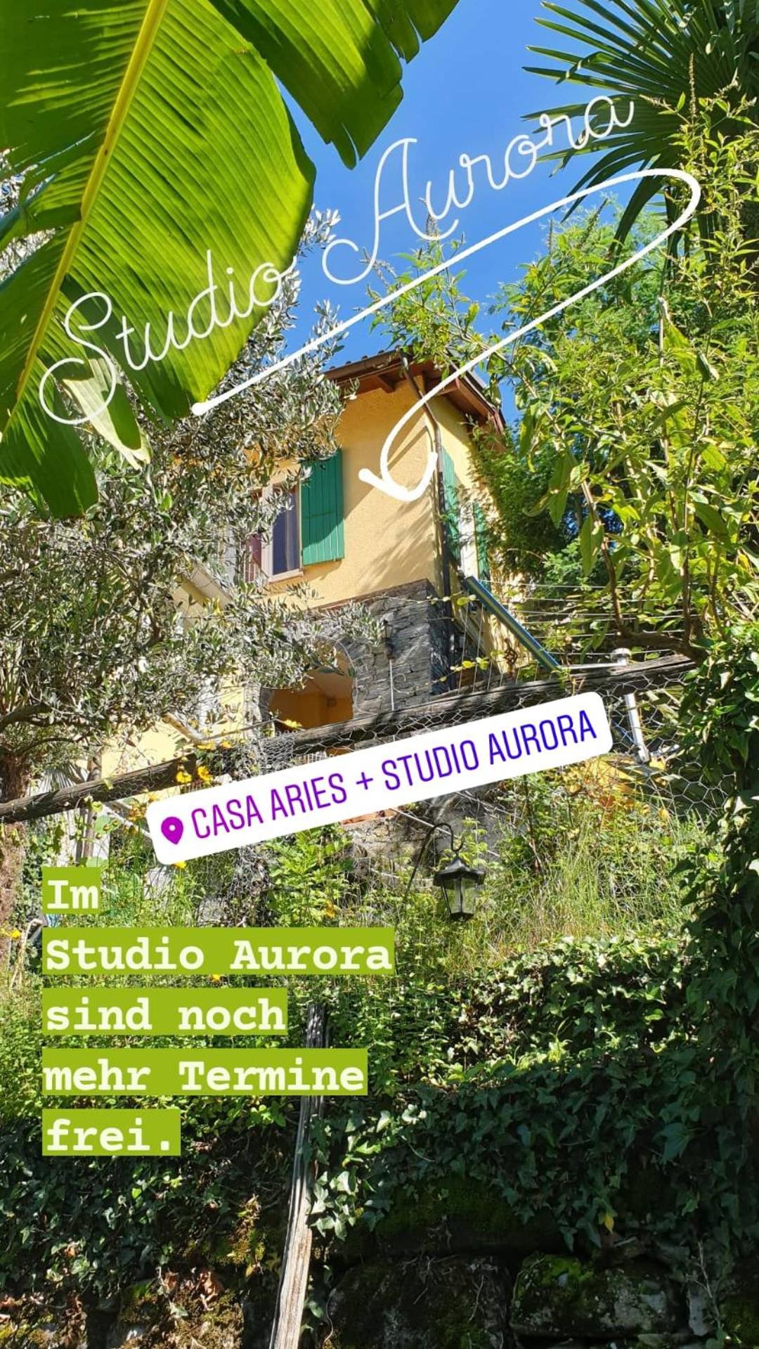 Casa Aries & Studio Aurora - mit Pool, in Cavigliano nur 8 km von Ascona und Locarno entfernt