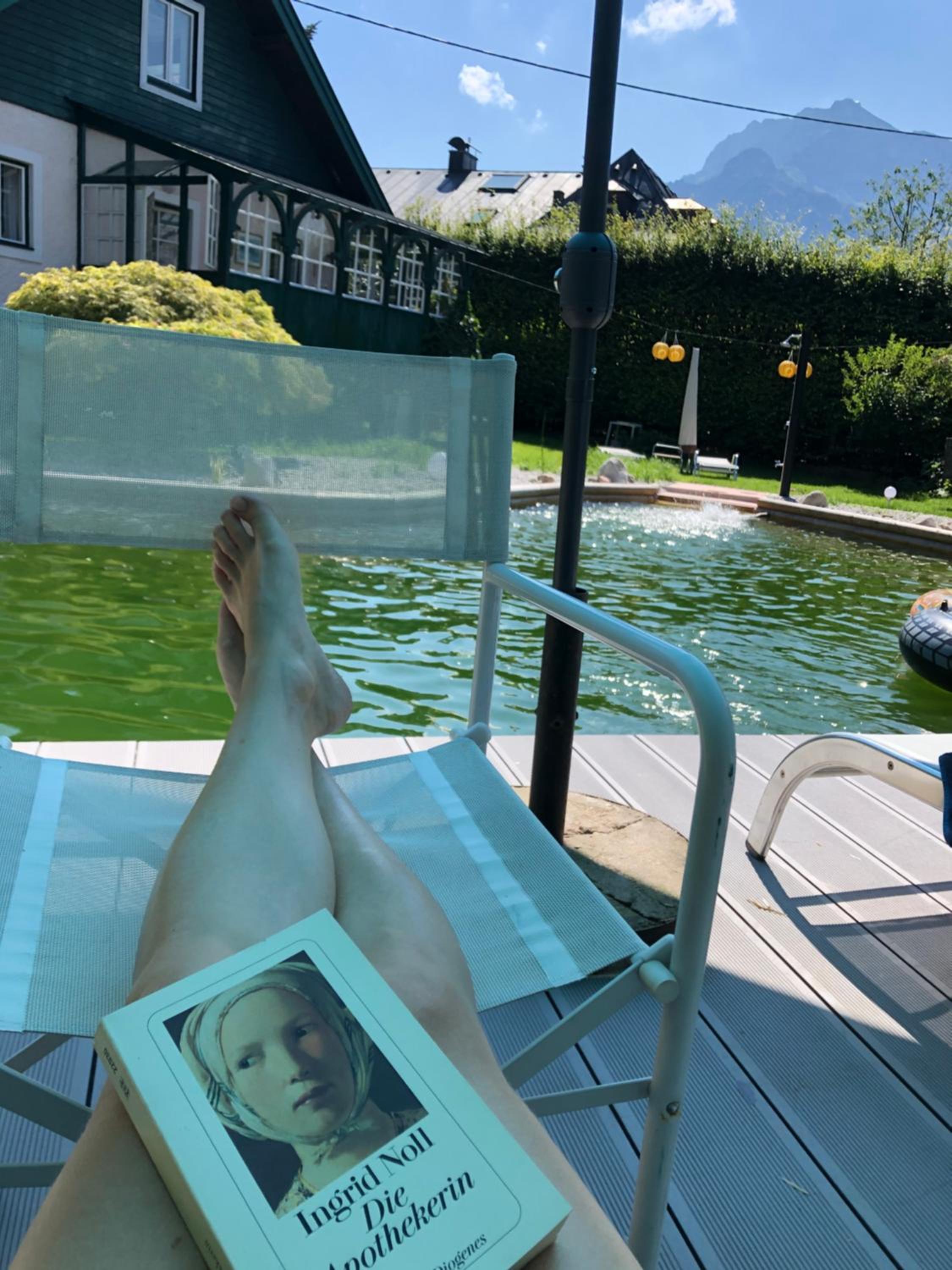 Haus mit Sauna und privatem Badeteich in Anif bei Salzburg