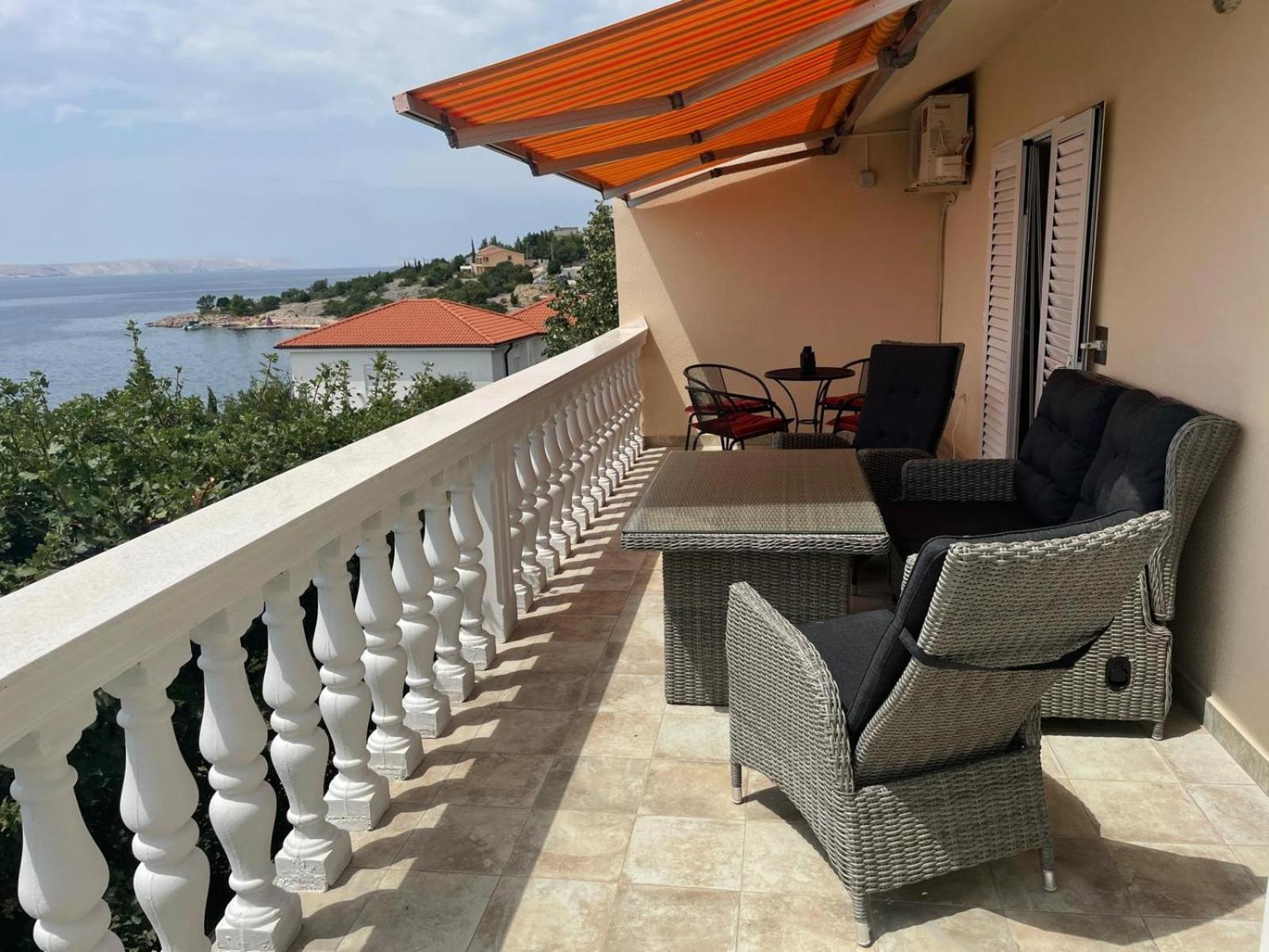 Mamma Mii, Baric Draga Stunning view, 30m to the sea view 3