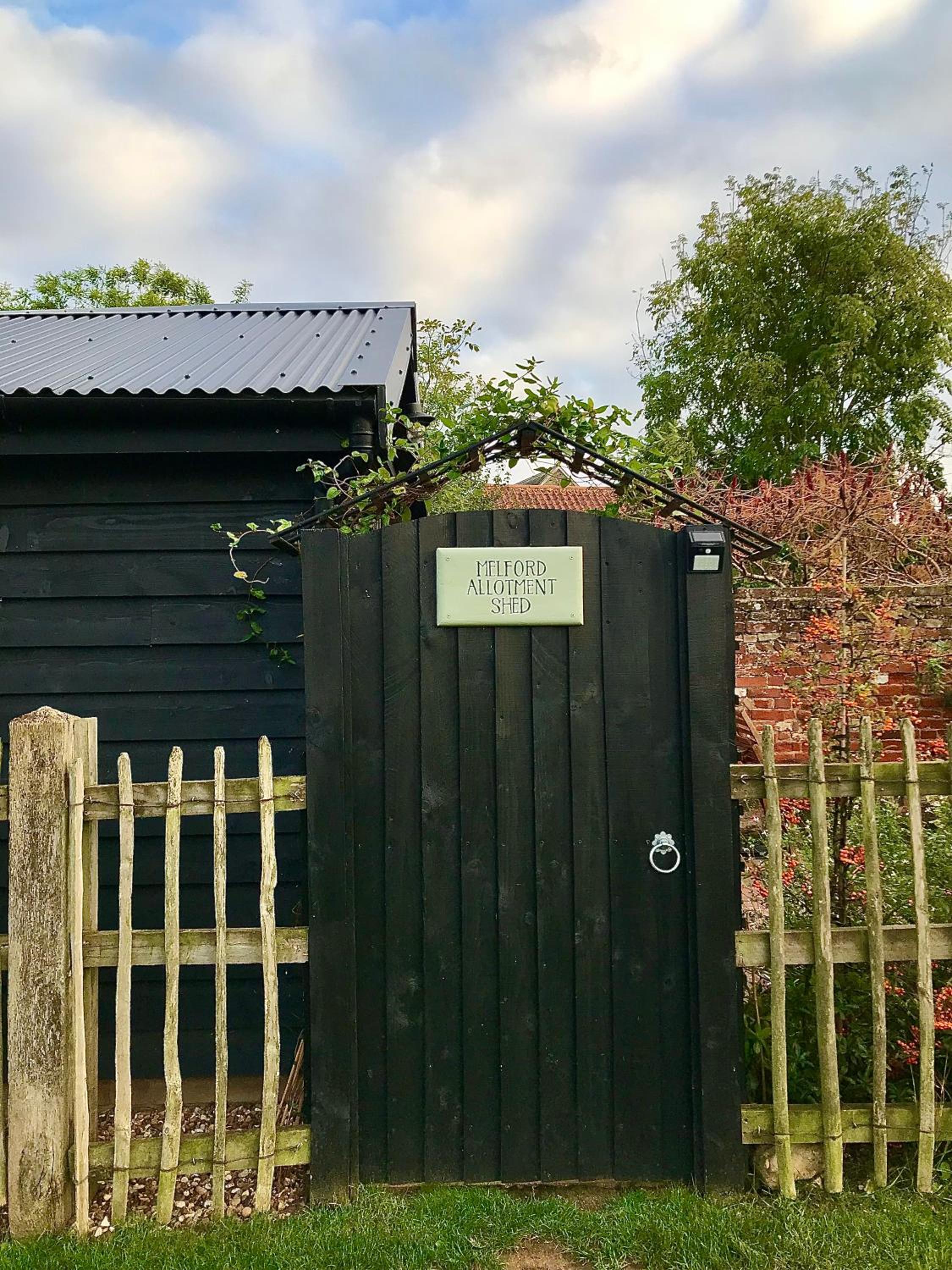 Melford Allotment Shed-Vintage Lodge Suffolk view 2