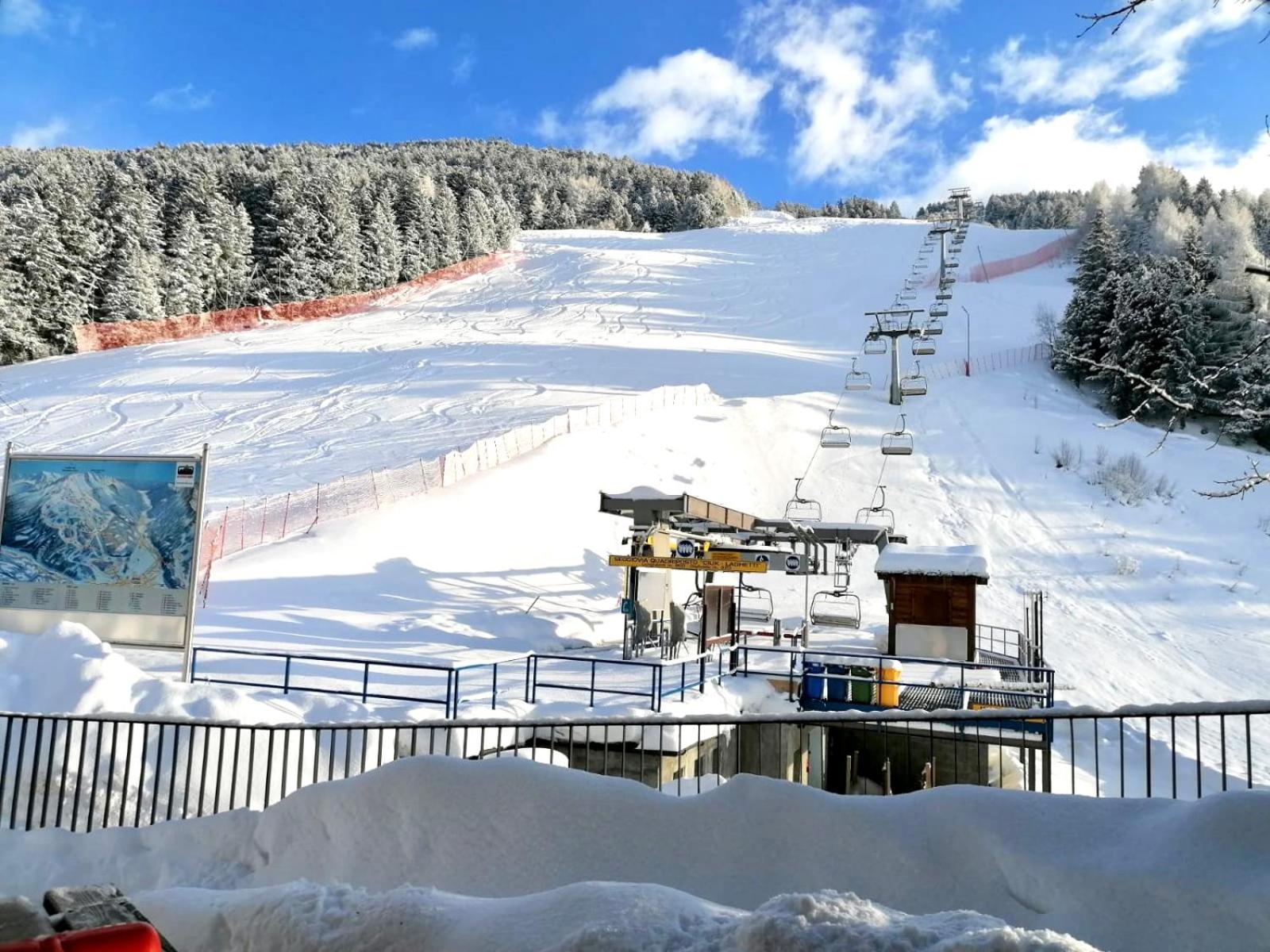CASA CARCENTINA - fronte seggiovia, sulla pista Stelvio