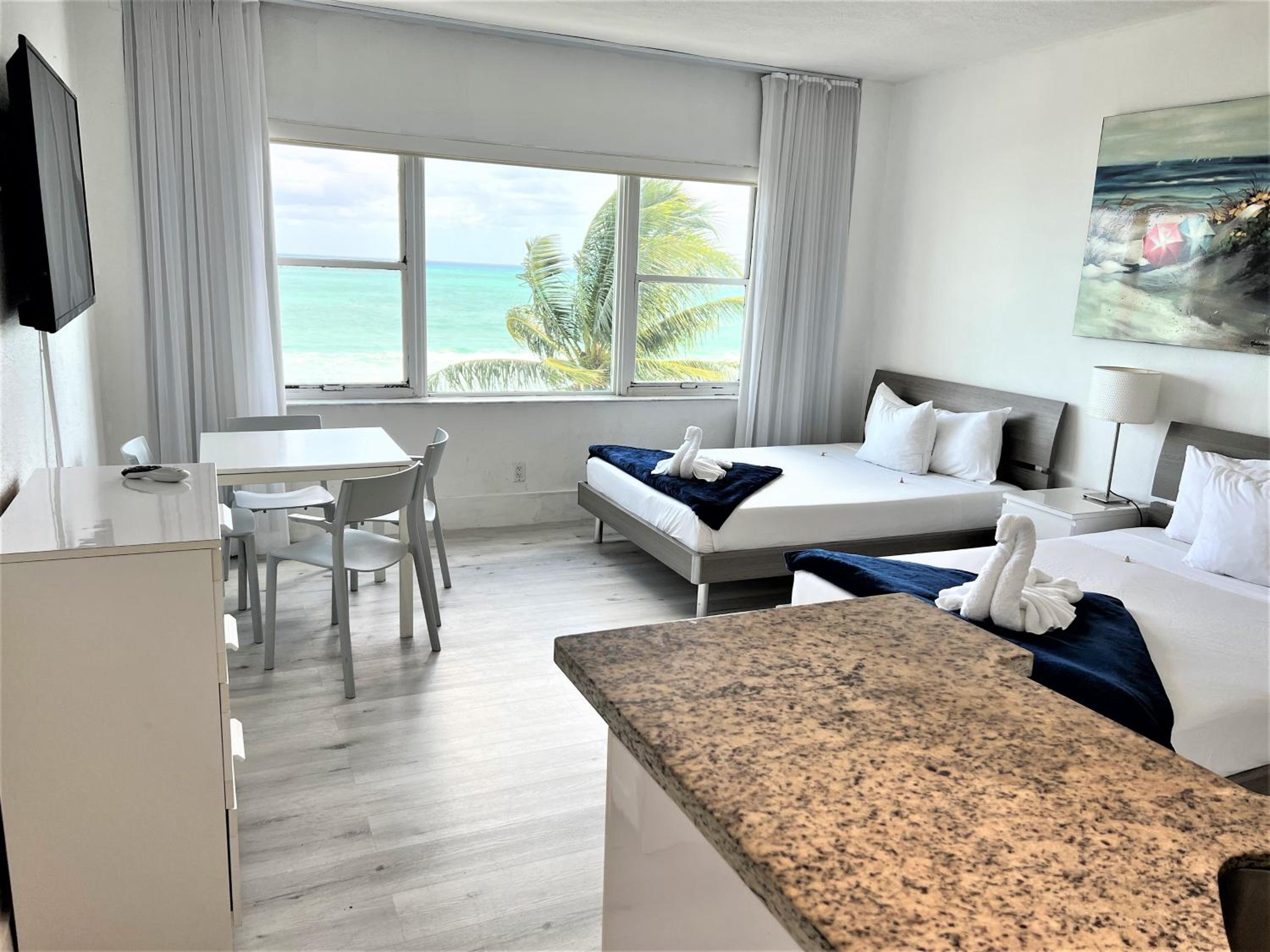 Ocean Front Units at Miami Beach