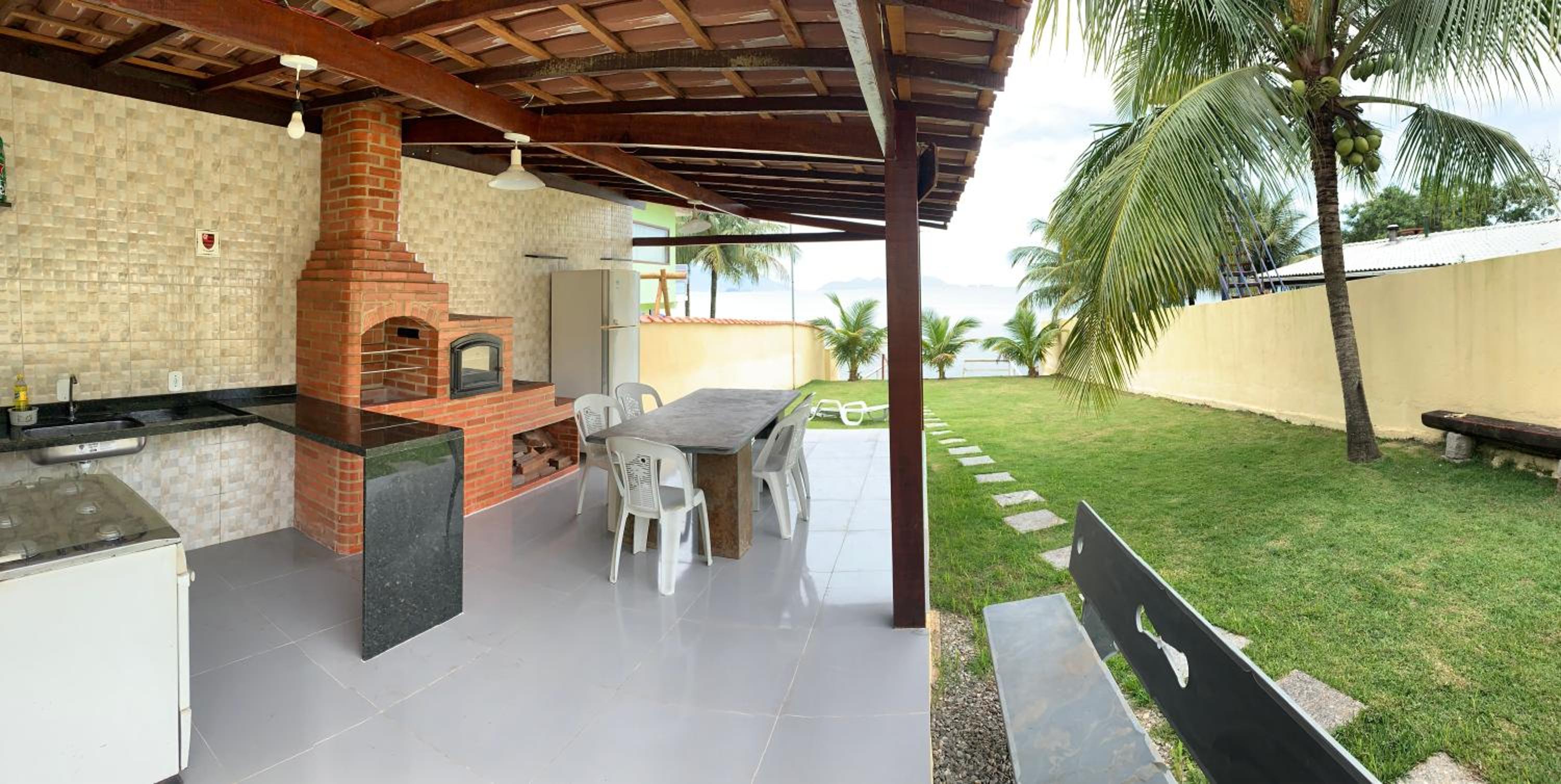 Casa para temporada com vista para o Mar