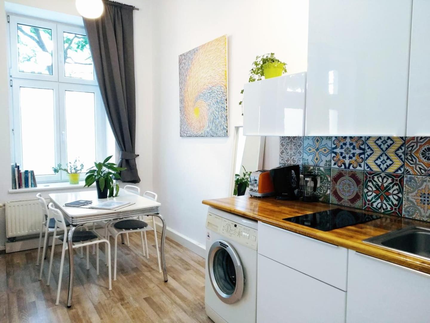 Cozy studio in Friedrichshain, 4 quiet guests only