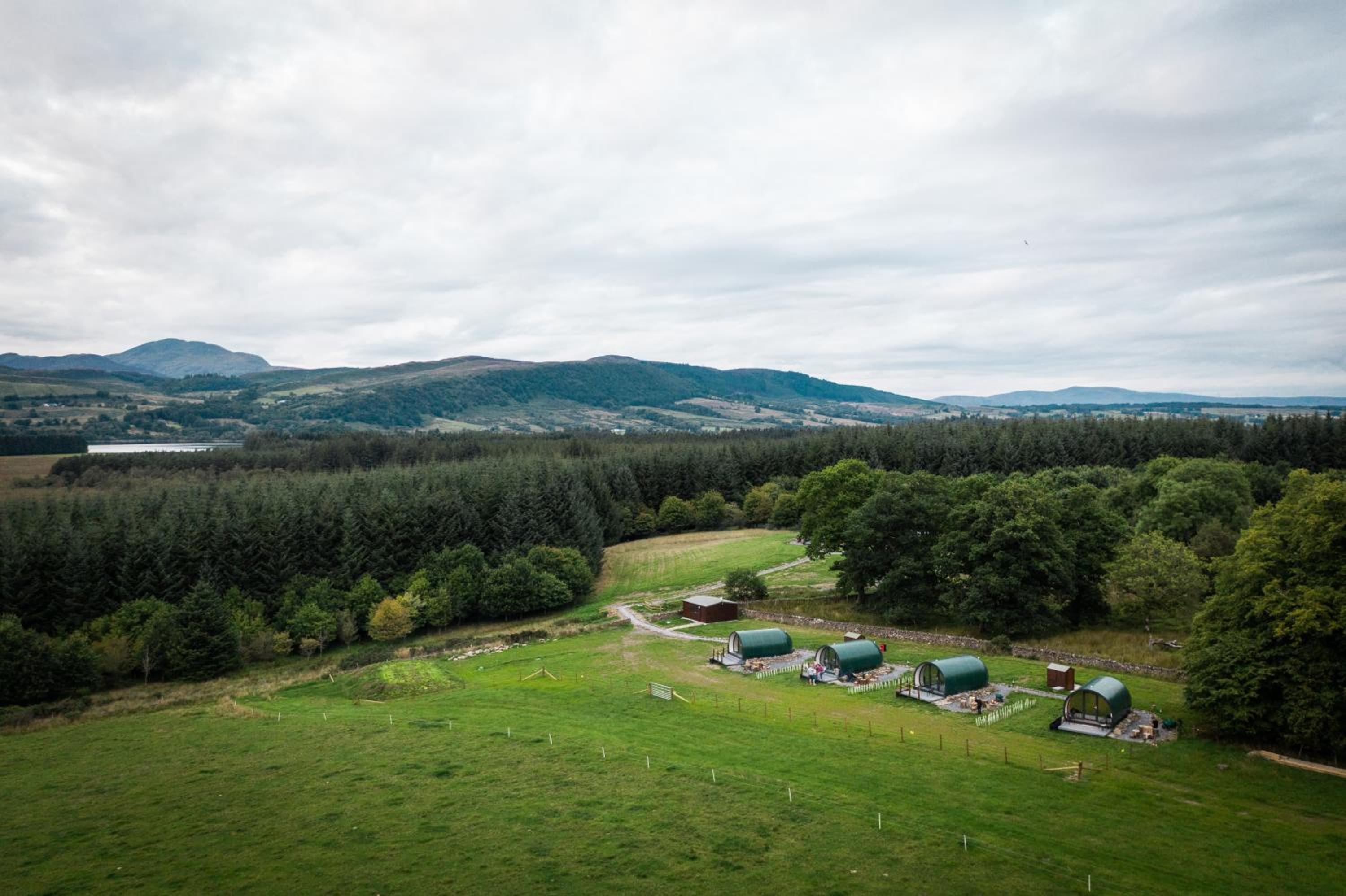 Cardross Estate Glamping Pods view 4
