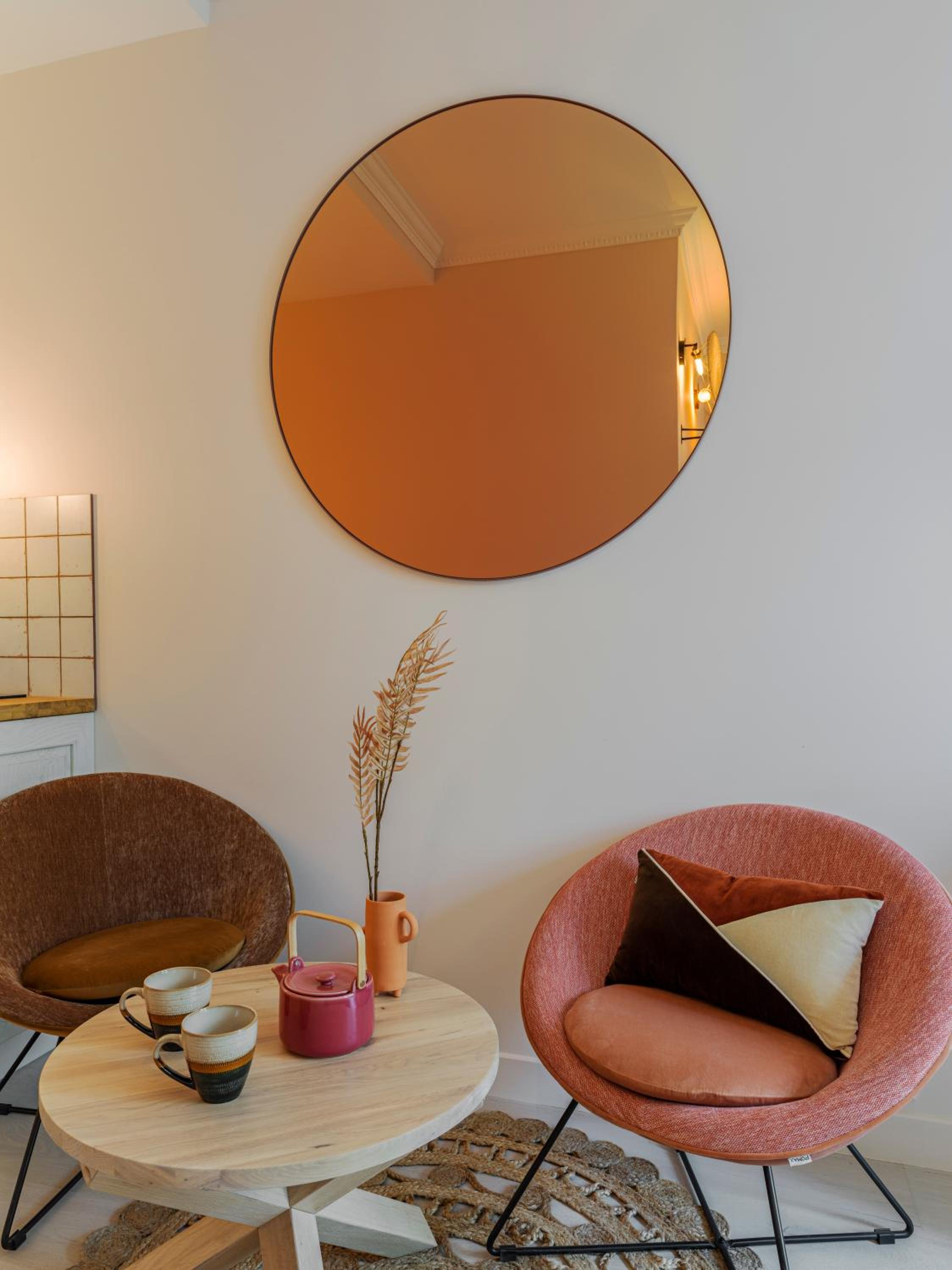 Pink & Wood cocoon