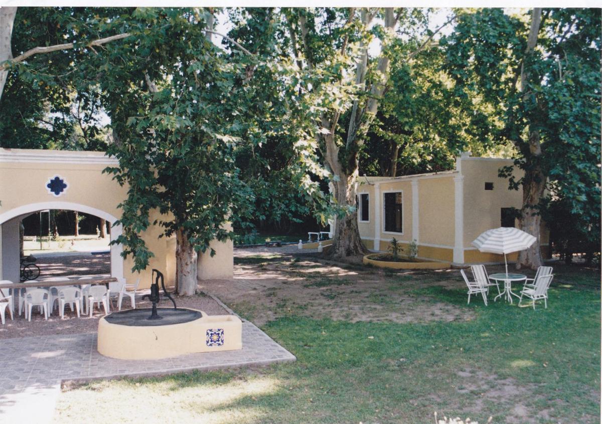 outdoor BBQ area