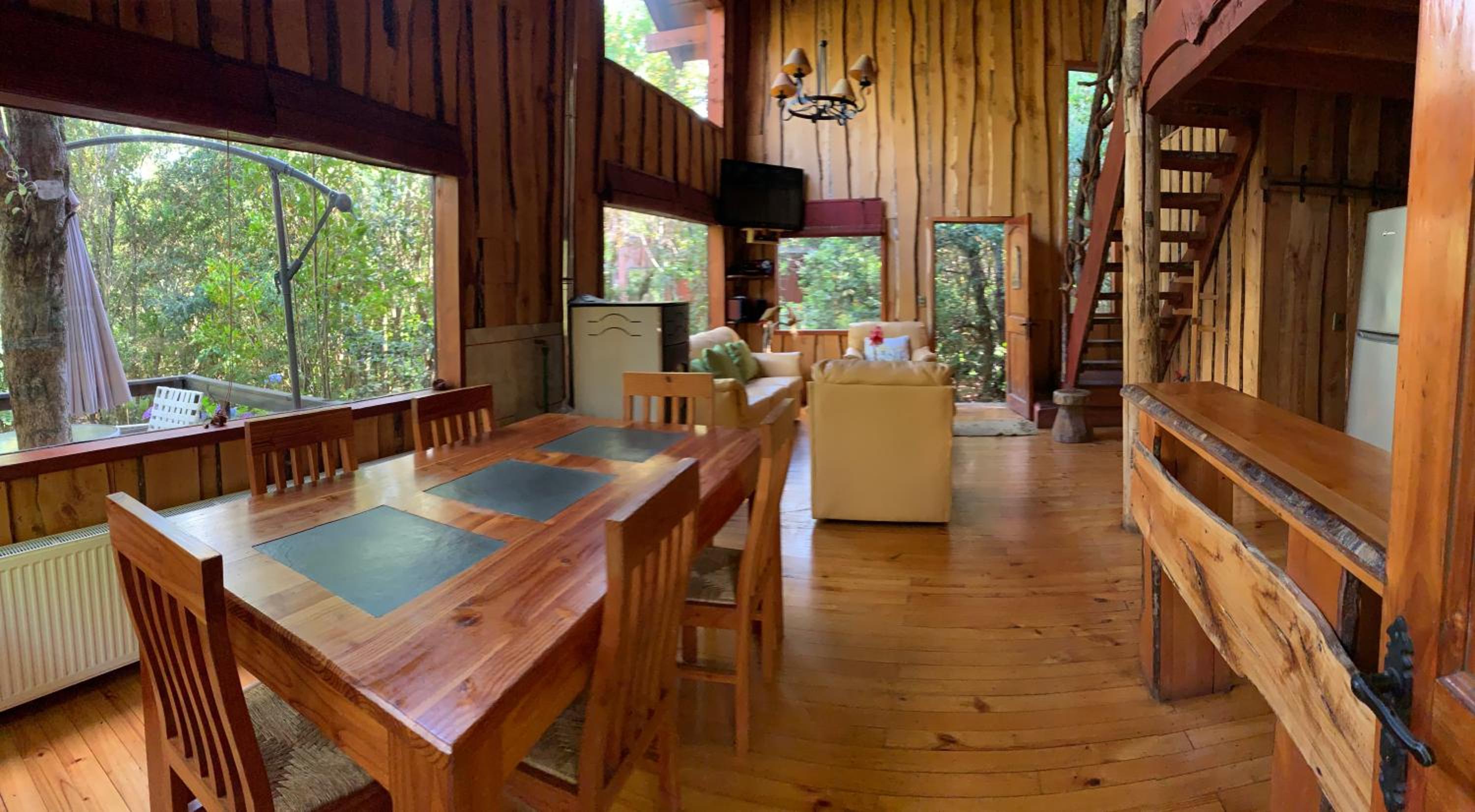 Cabañas Natural Park Lodge Pucón view 5