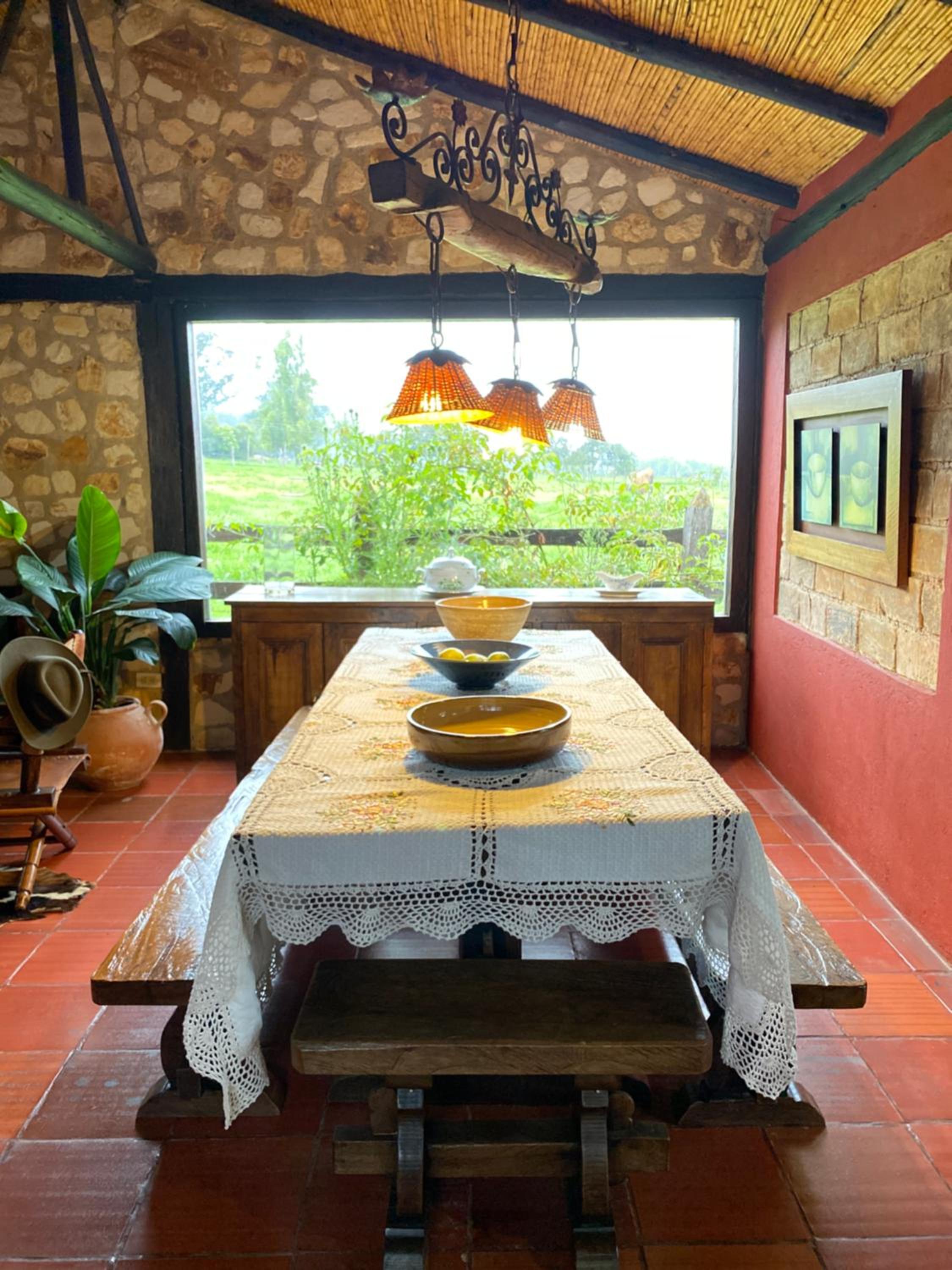 Chalet Campestre Casa Azul, 5 minutos de Tibasosa, paseos por nuestros Pueblitos