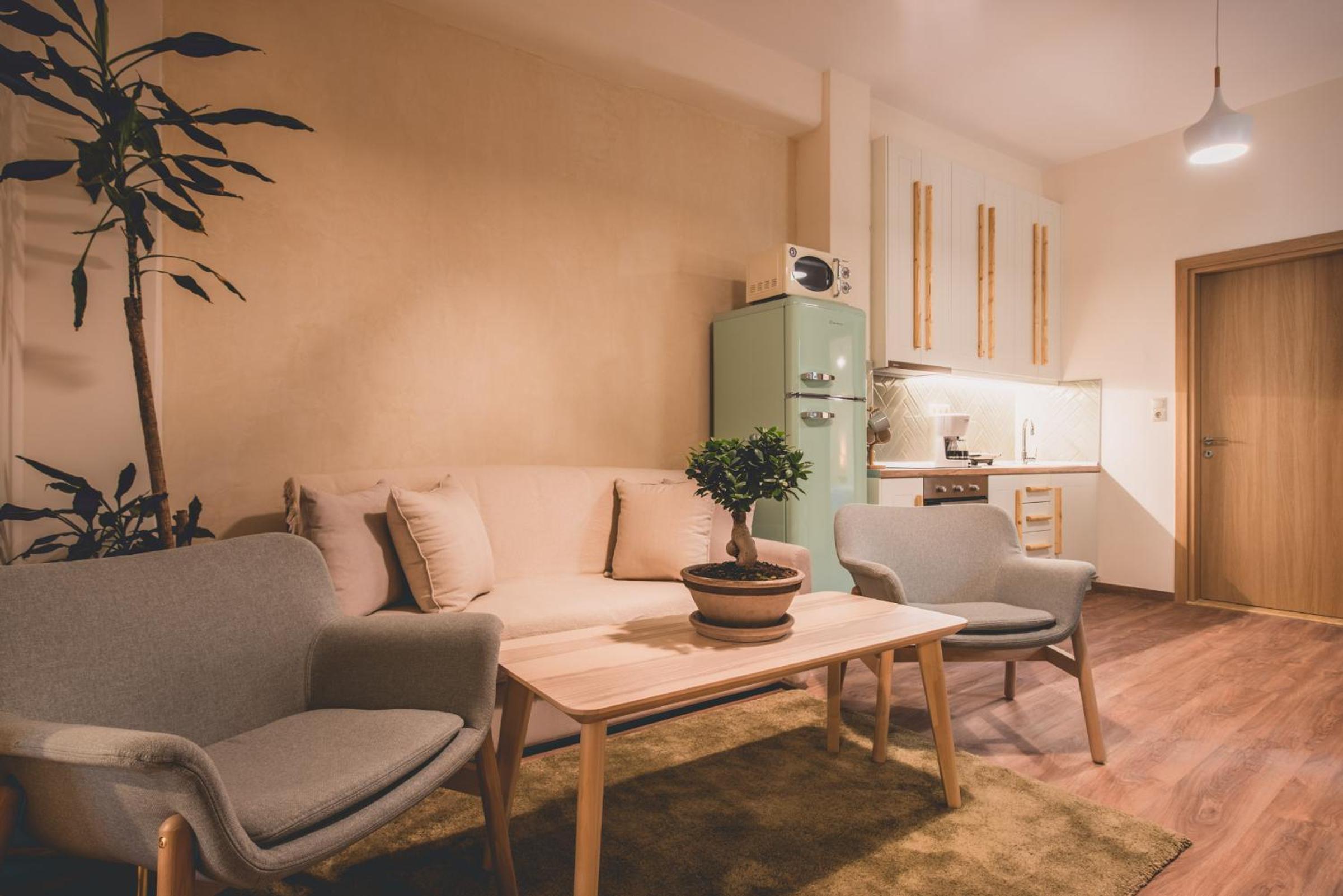 Luxury Apartment with Acropolis view Terrace and Jacuzzi in the Heart of Athens - Living Stone Azurite