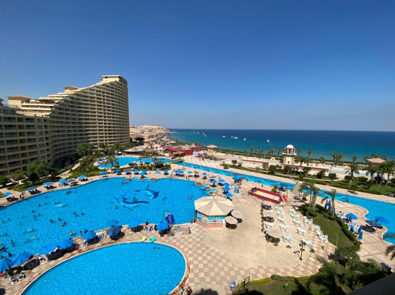 Porto Sokna Pyramids booking sea view apartment family only view 2
