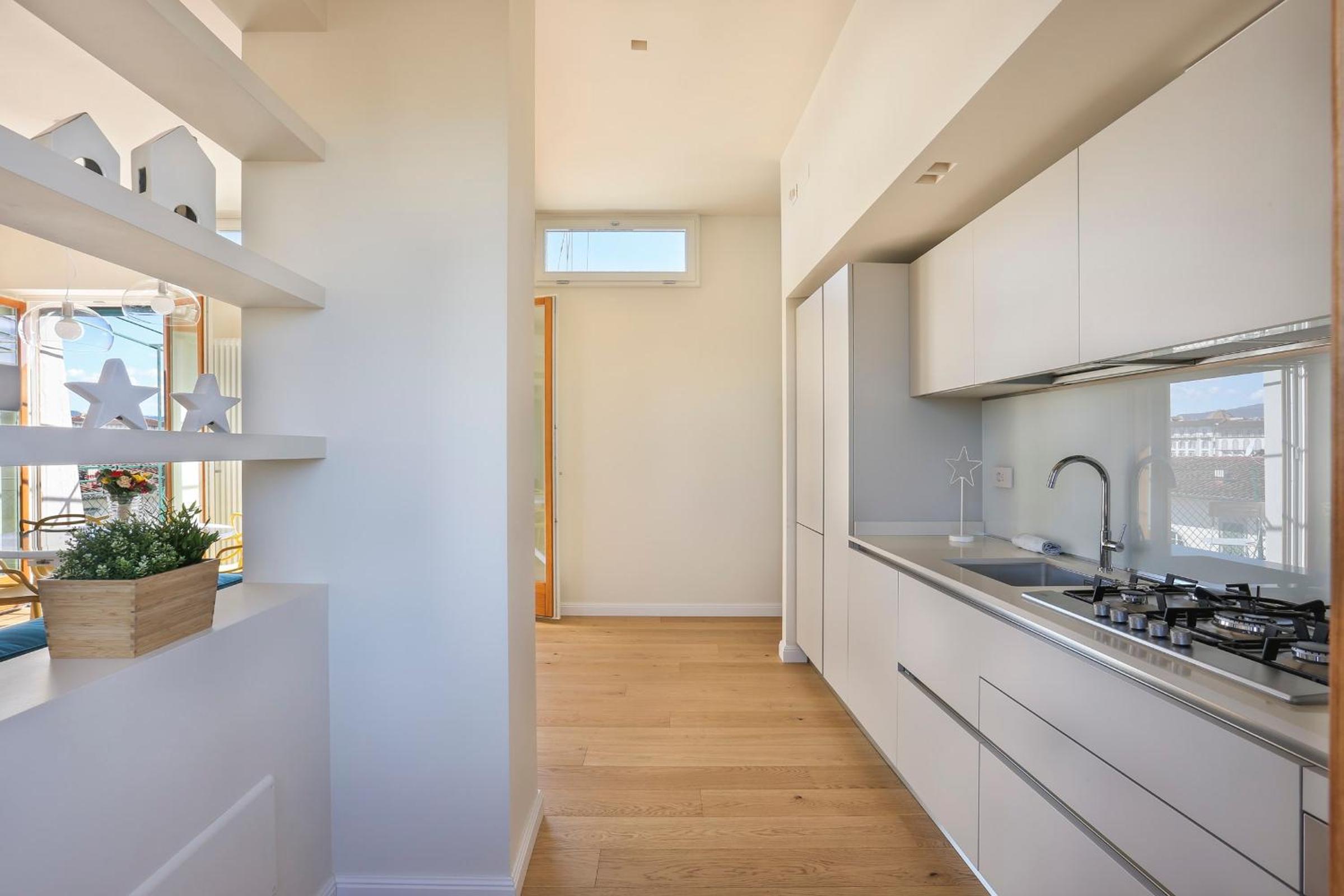 Penthouse with big terrace in Oltrarno photo 3