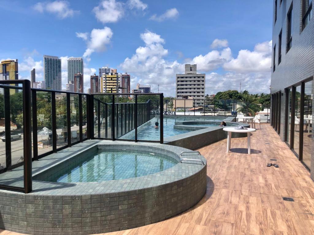 Flat Natal com vista para o mar
