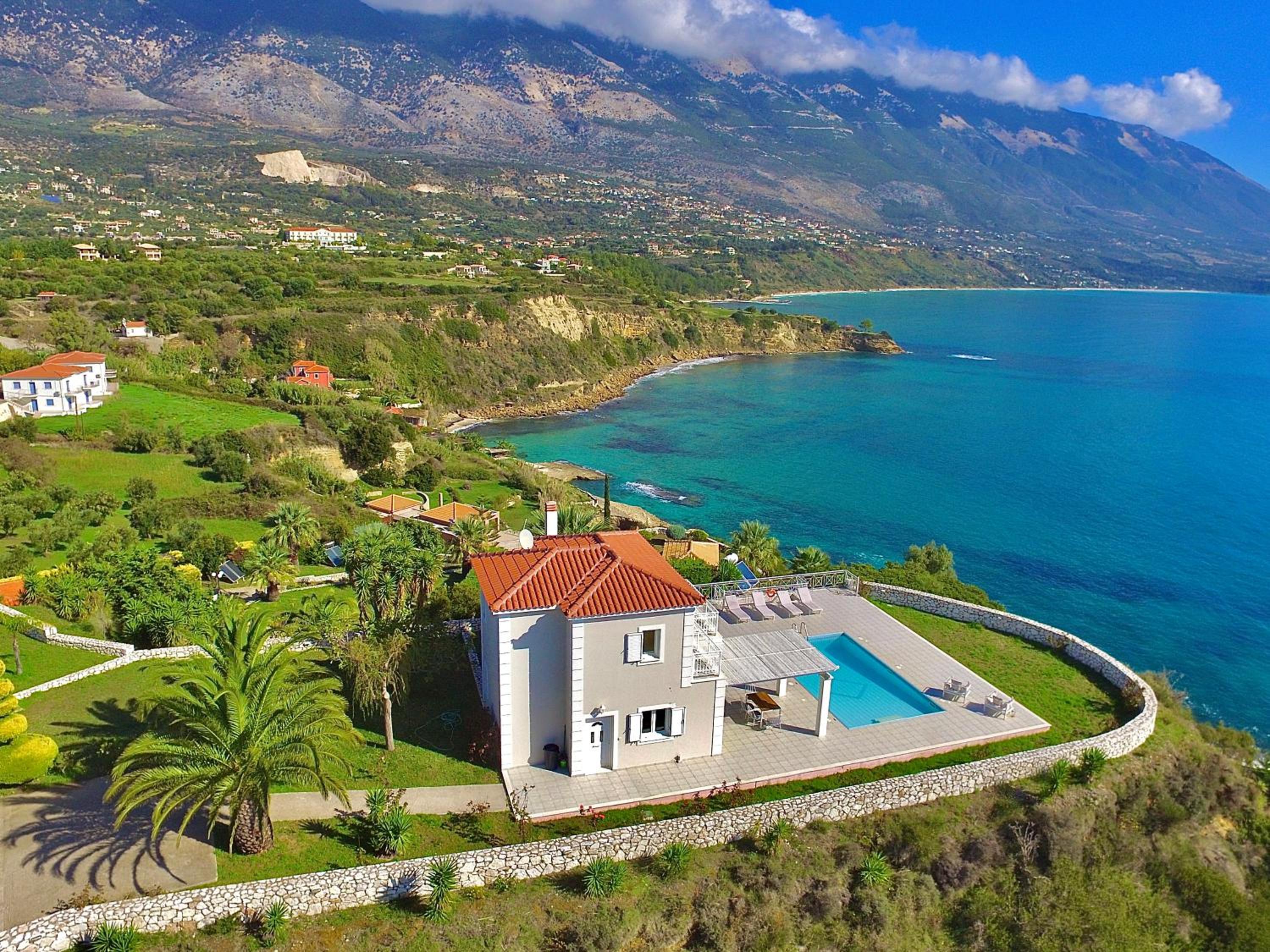 Seafront Villa Kefaloniaprivatevillas view 2