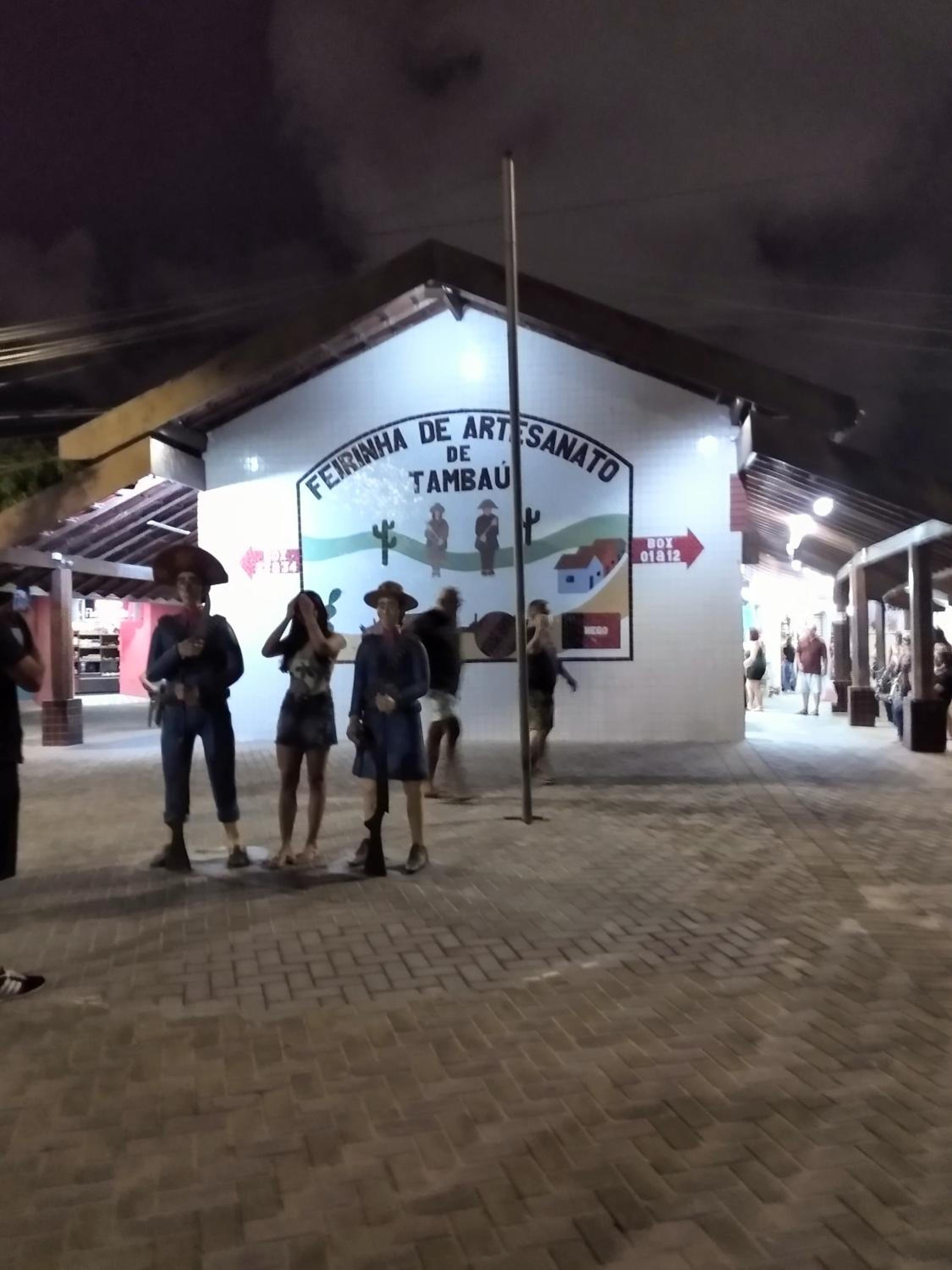 Point na praia de Tambaú