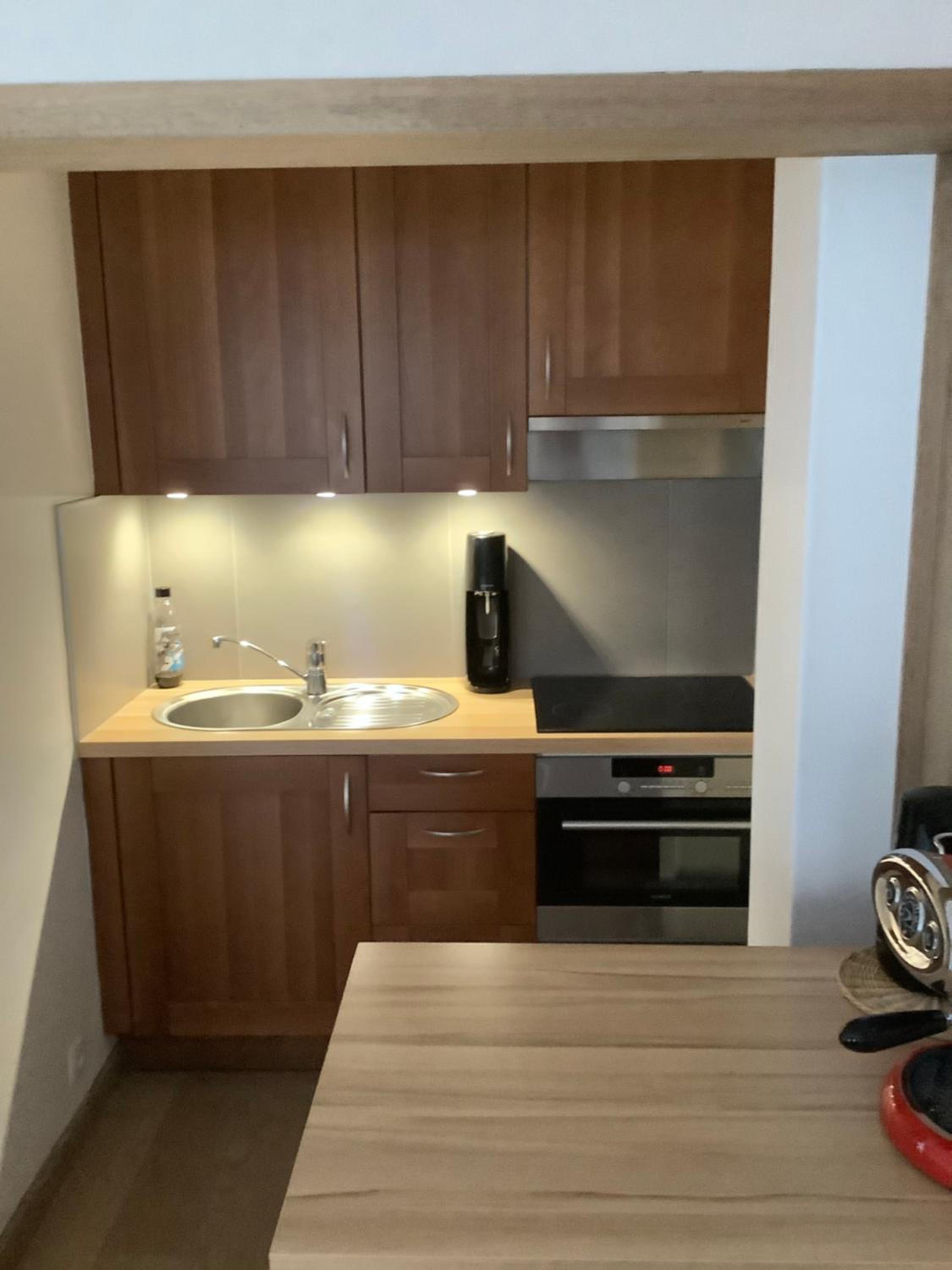 Zongerichte studio Sint-Idesbald met mooi zeezicht