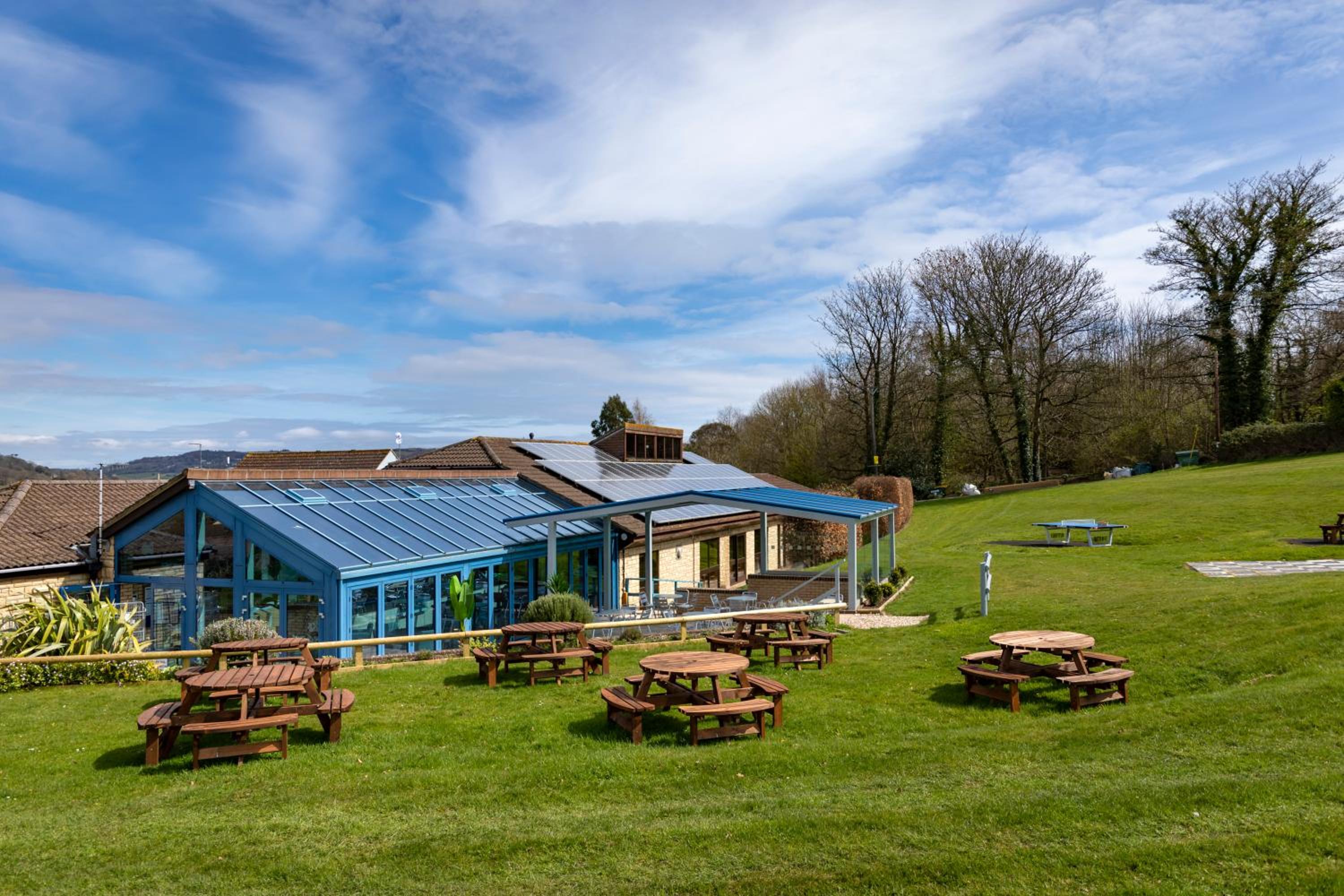 Camping Pods Wood Farm Holiday Park view 5