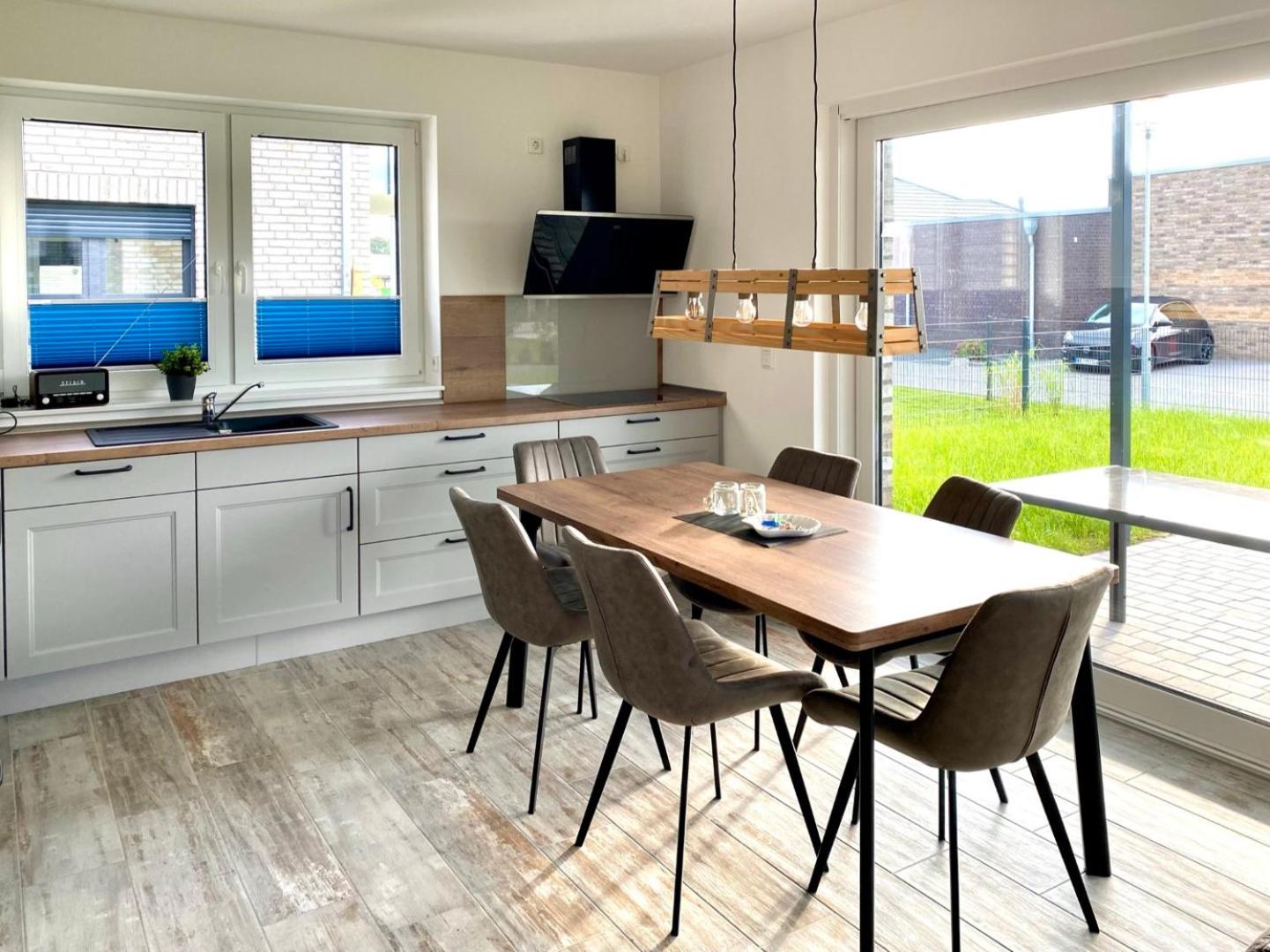 Ferienhaus Panoramadeck am Harkebrügger See mit Sauna und Kamin