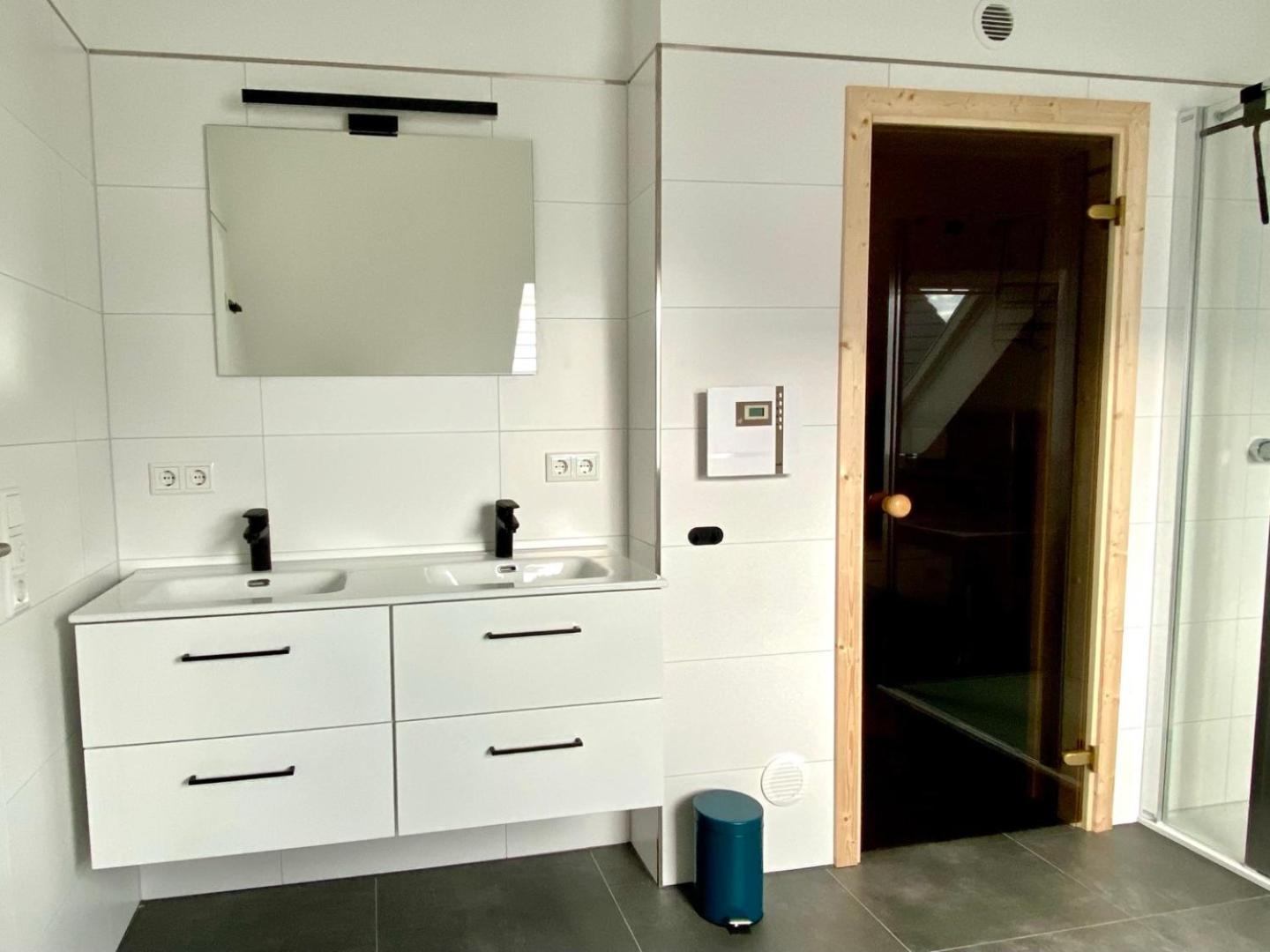 Ferienhaus Panoramadeck am Harkebrügger See mit Sauna und Kamin
