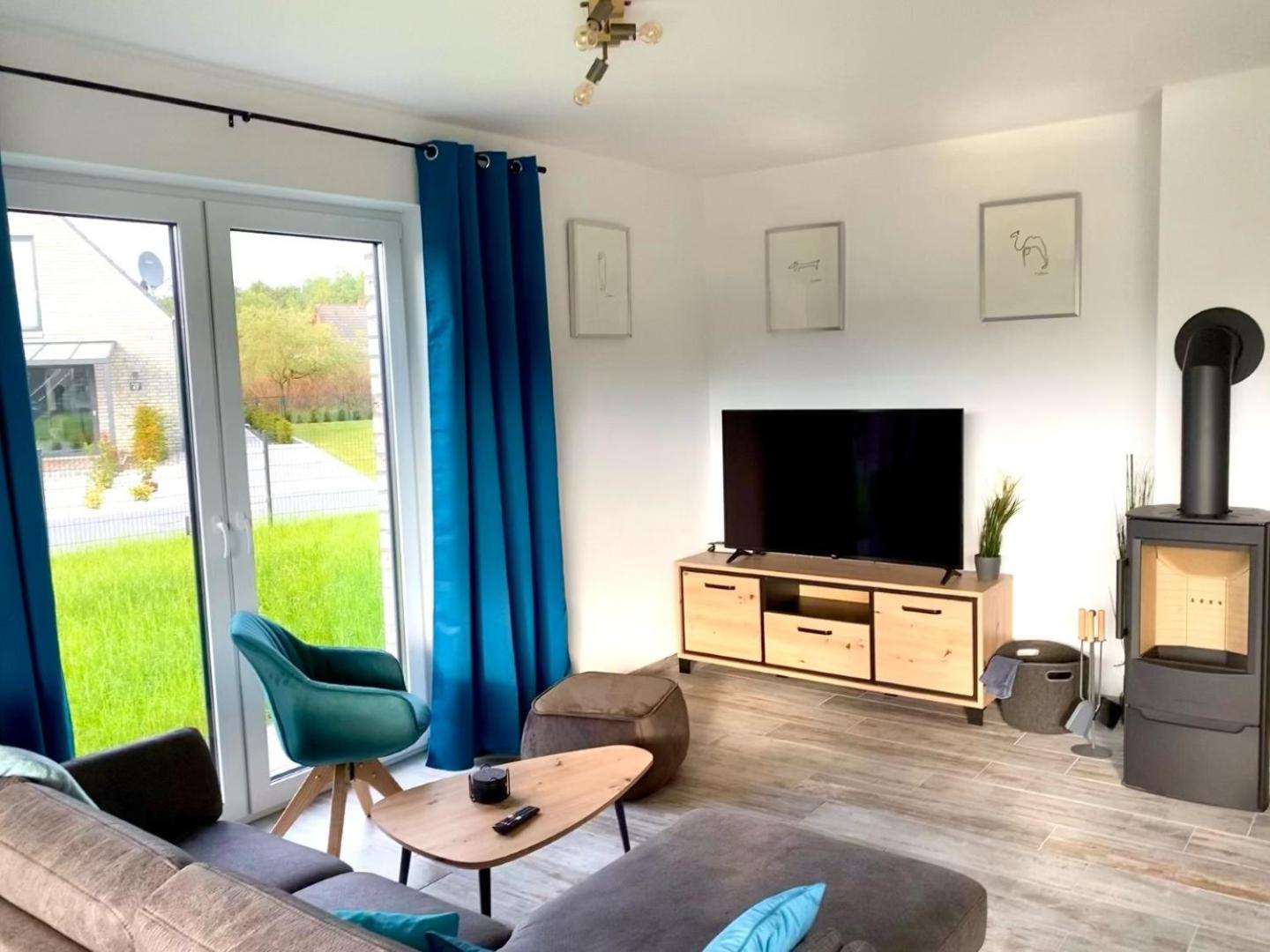 Ferienhaus Panoramadeck am Harkebrügger See mit Sauna und Kamin