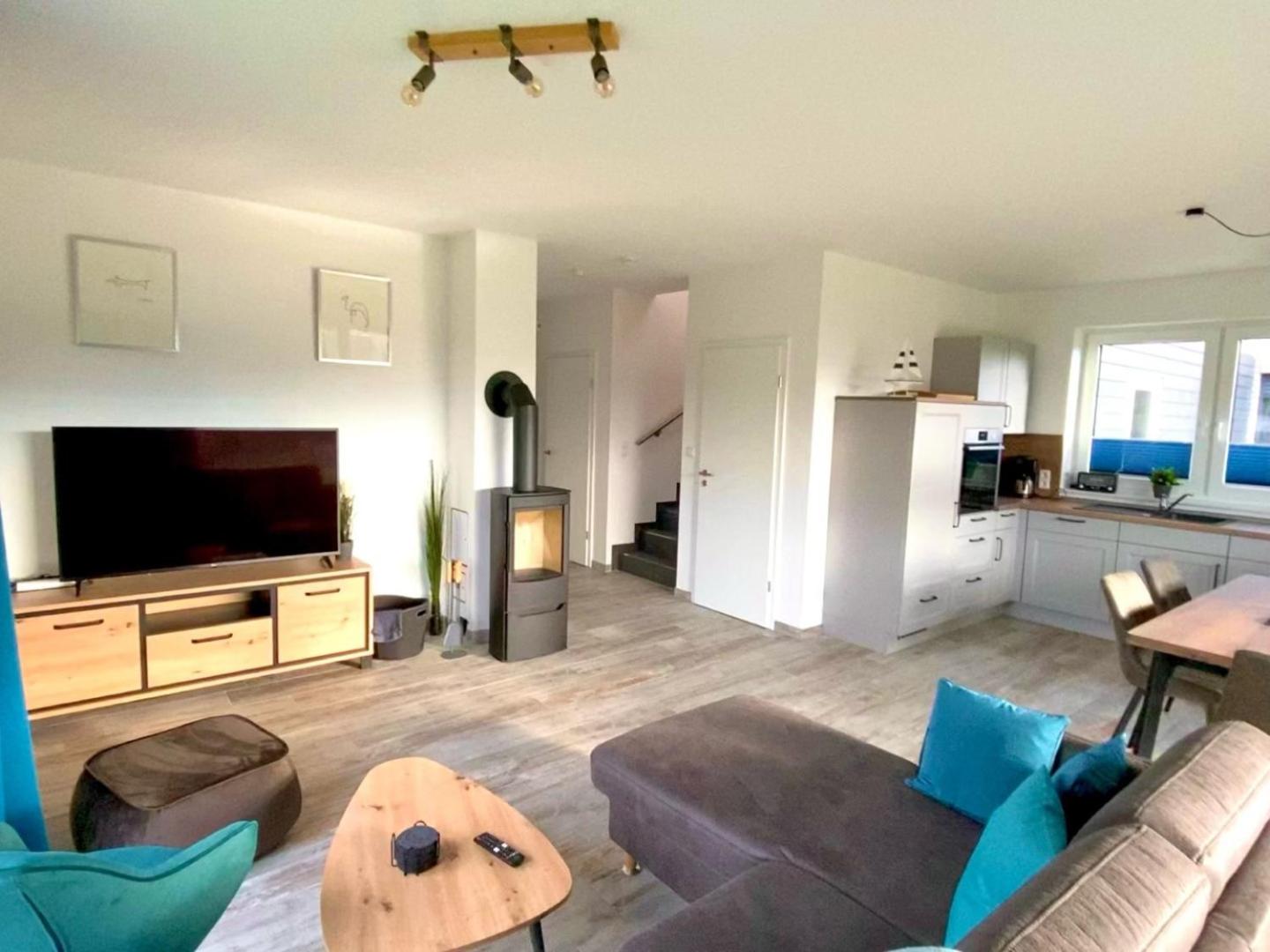 Ferienhaus Panoramadeck am Harkebrügger See mit Sauna und Kamin