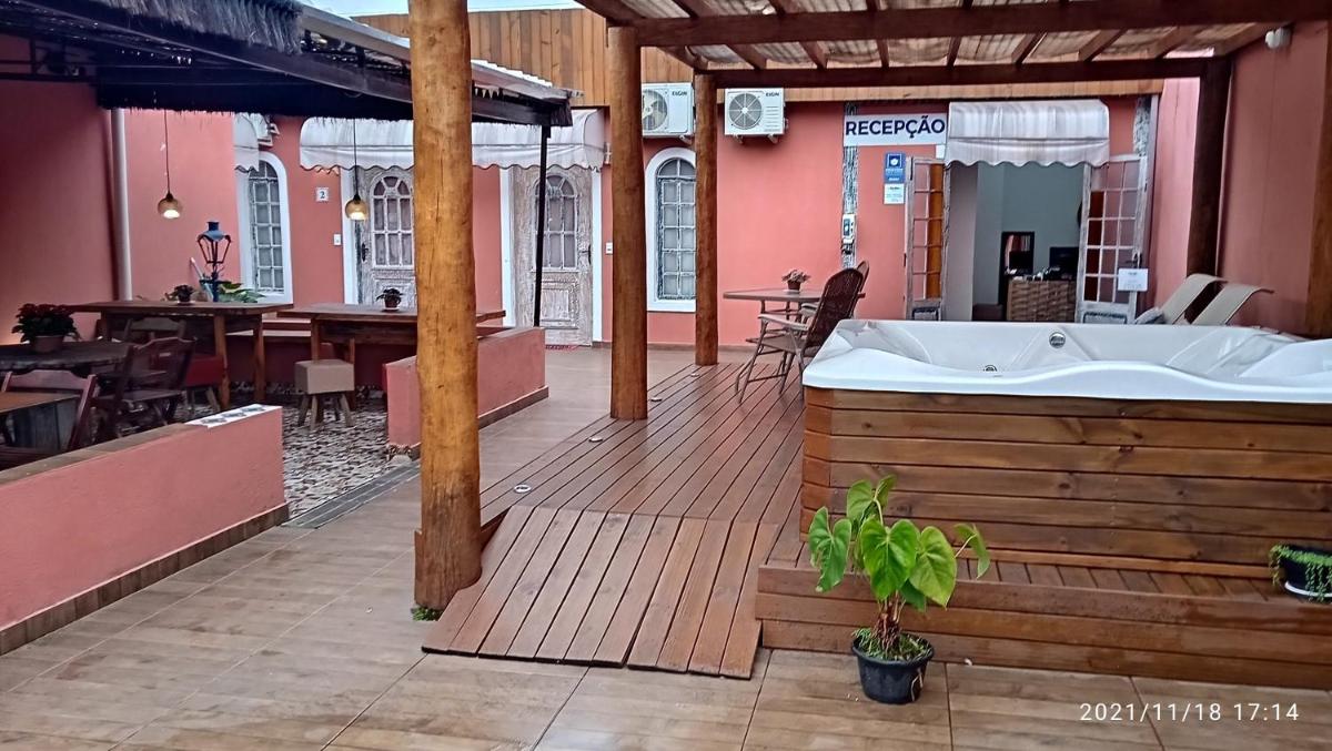 outdoor BBQ area