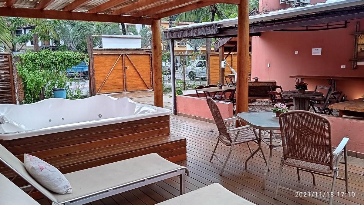 outdoor BBQ area