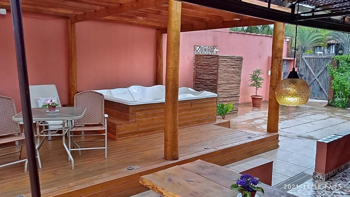 outdoor BBQ area