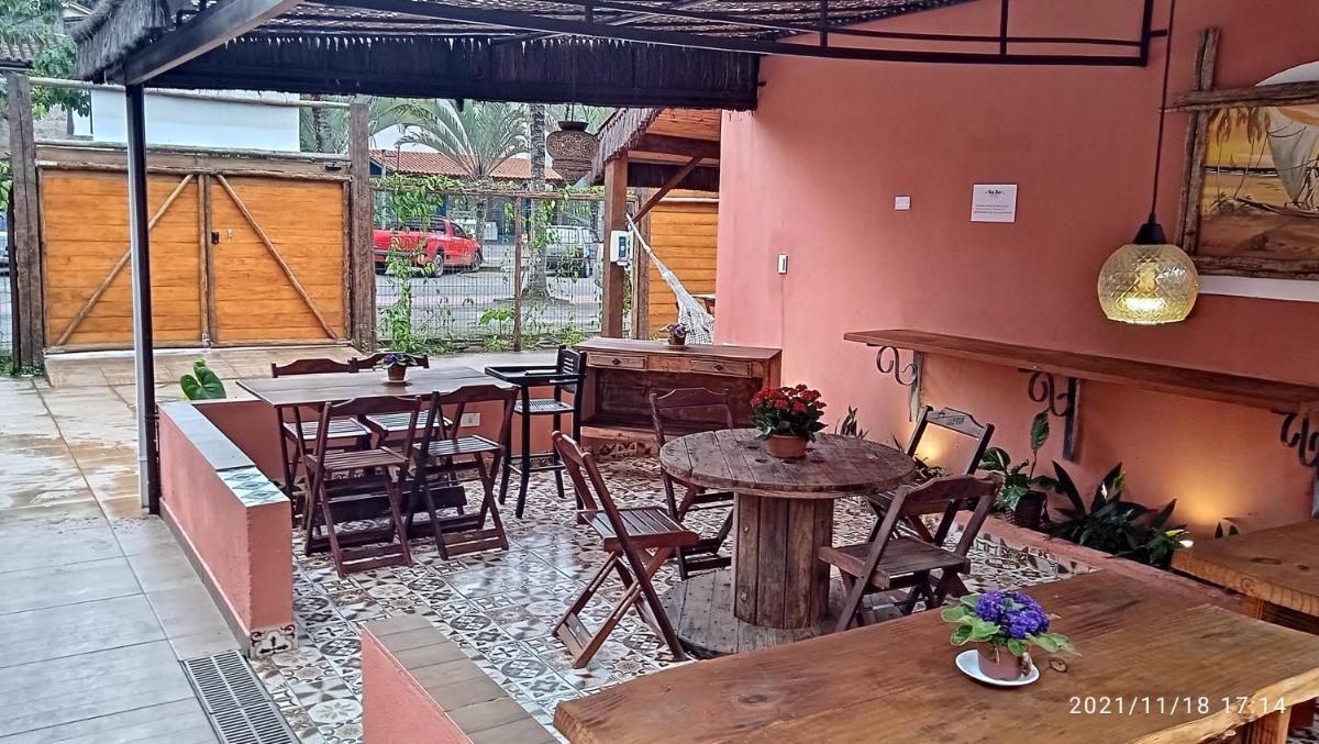 outdoor BBQ area