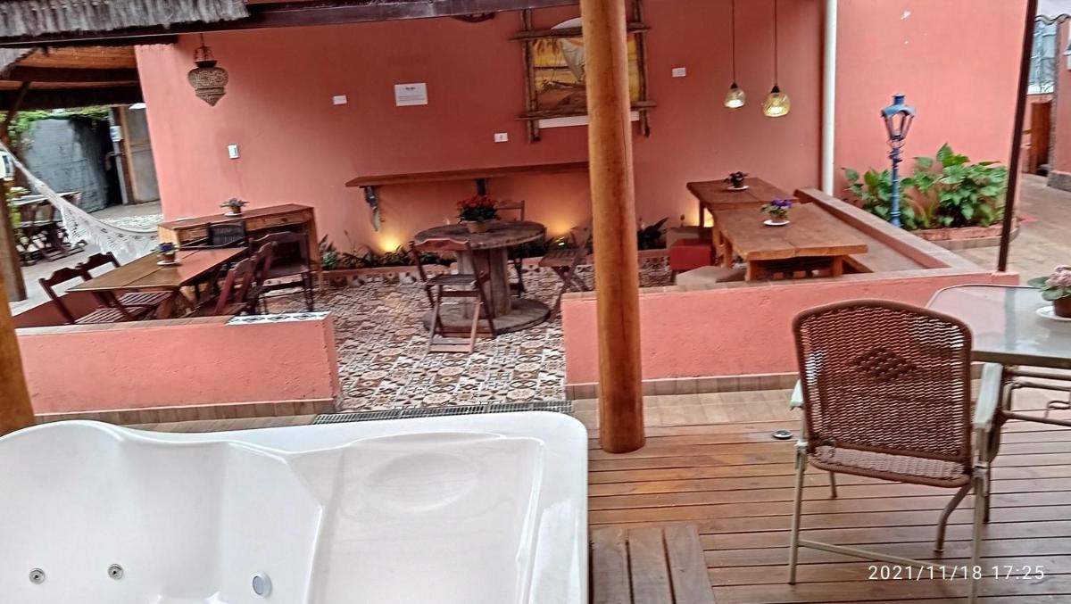 outdoor BBQ area