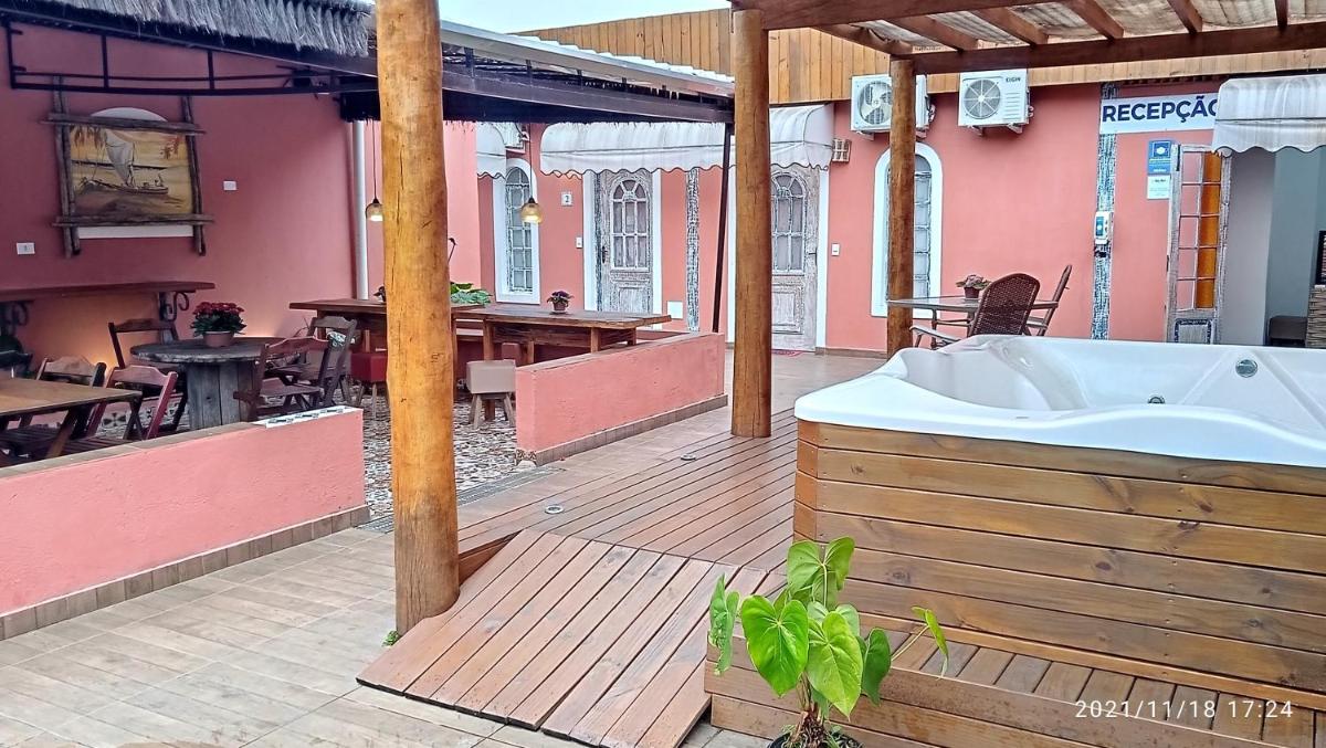 outdoor BBQ area