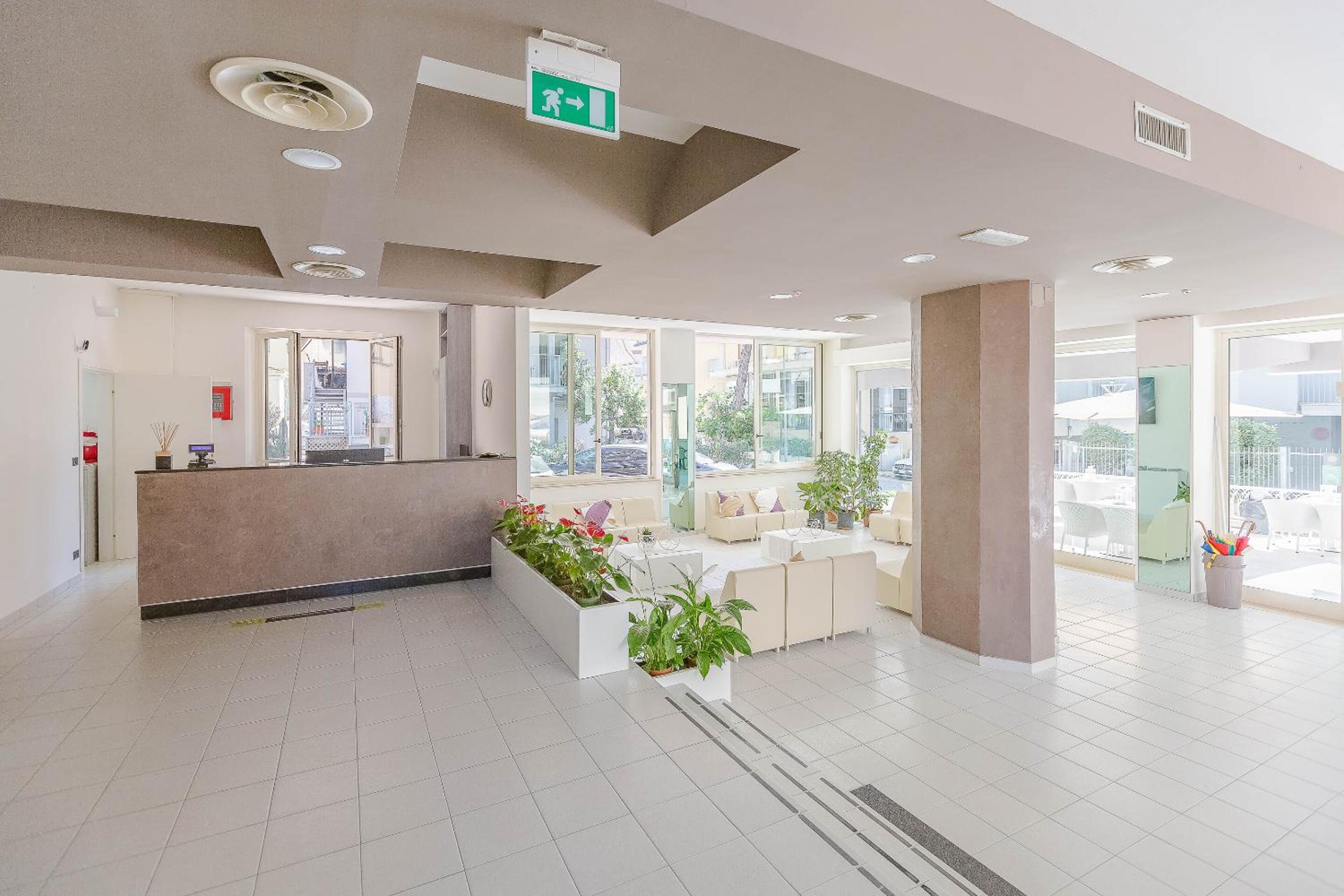 hotel reception