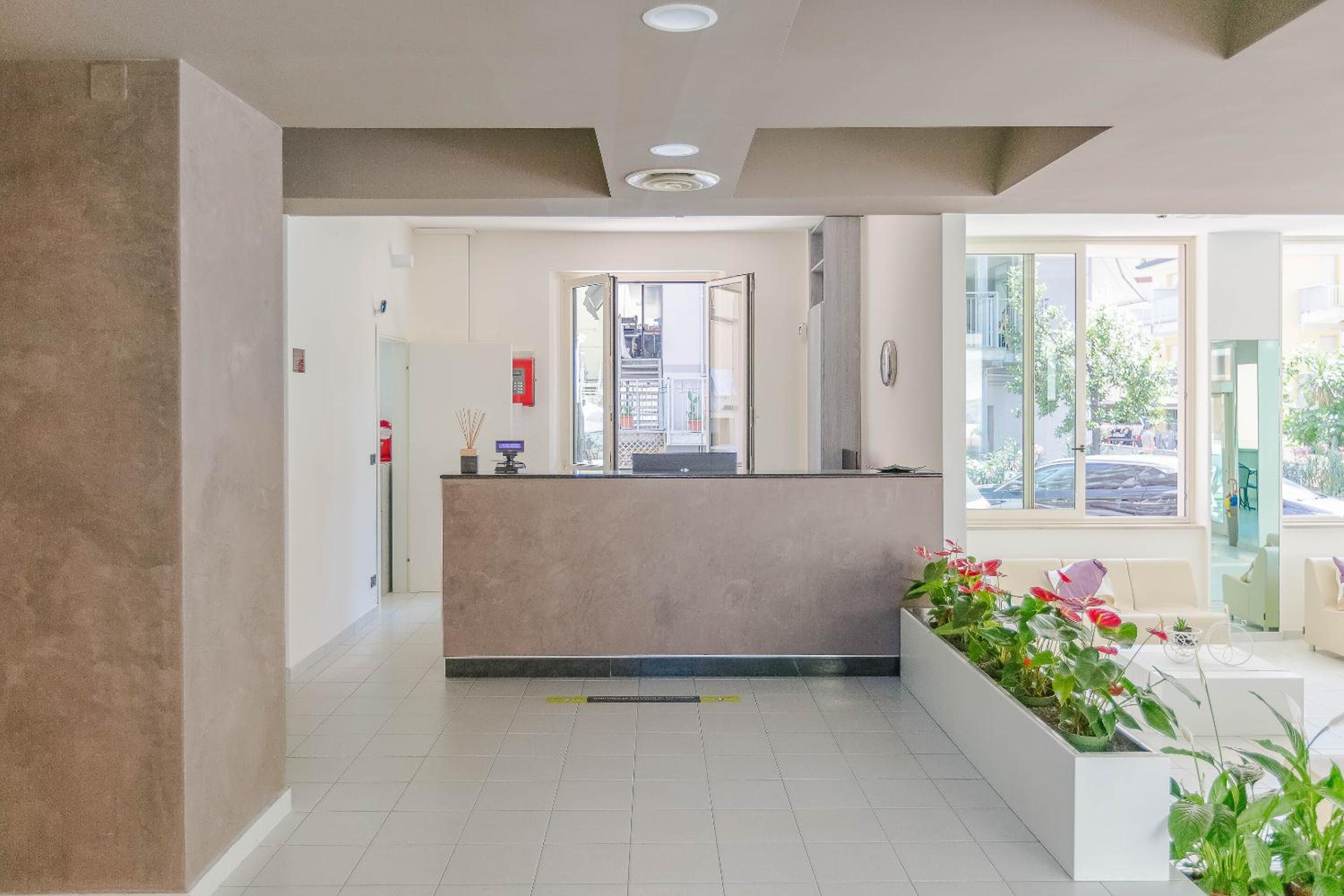 hotel reception