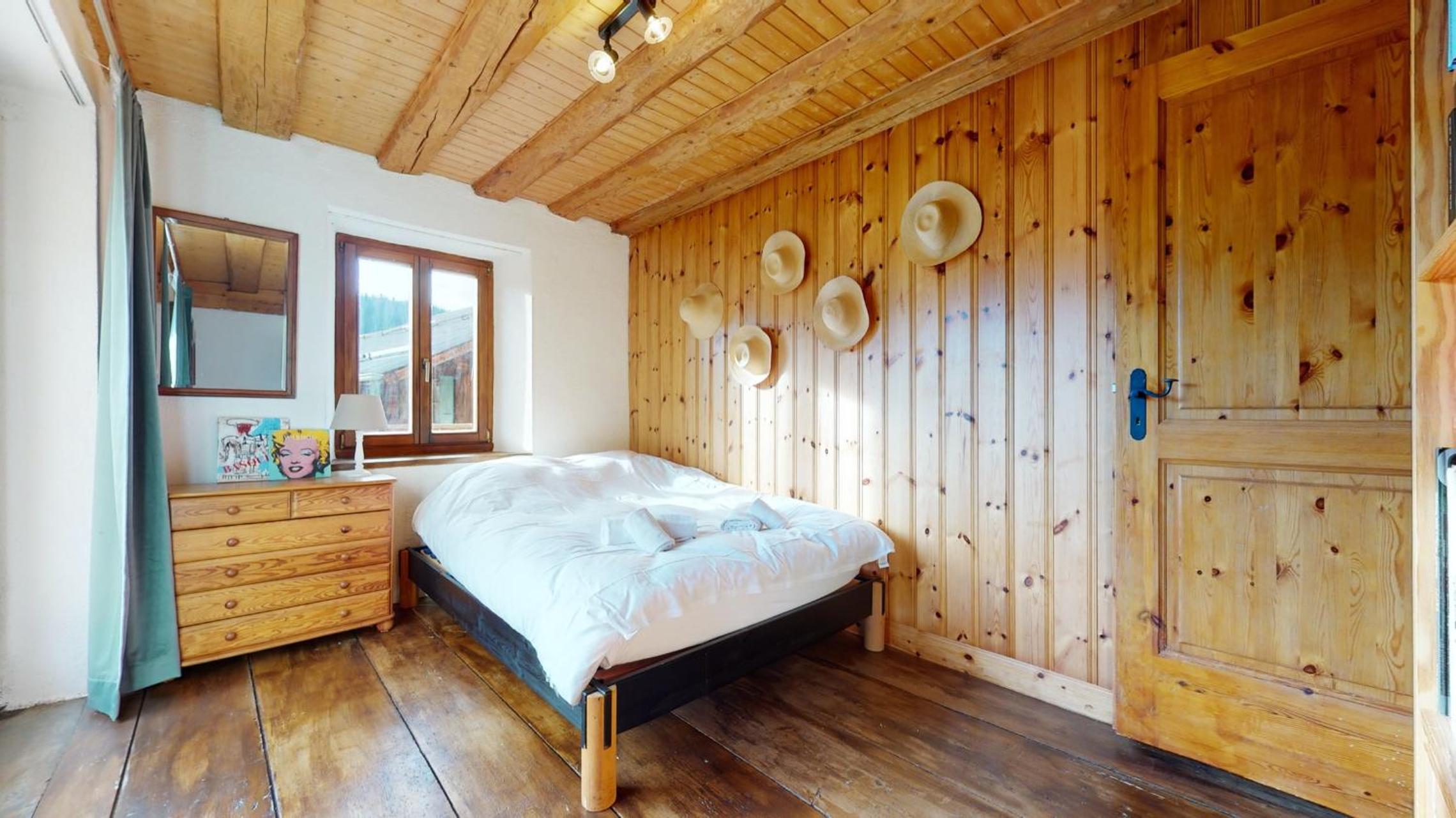 Les Hirondelles, cosy apartment with a magnificent view on the mountains
