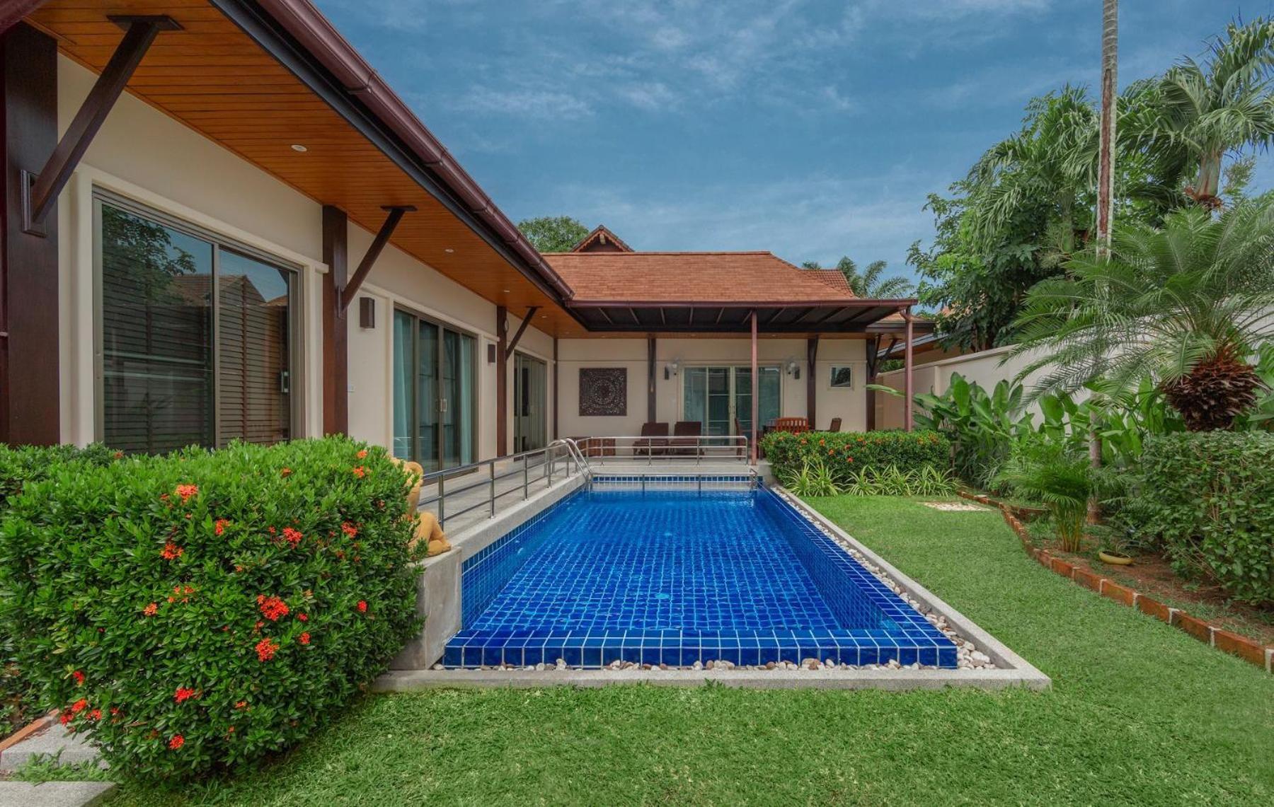 VILLA BALAI | 3 bedroom private pool villa at the popular area at Nai Harn