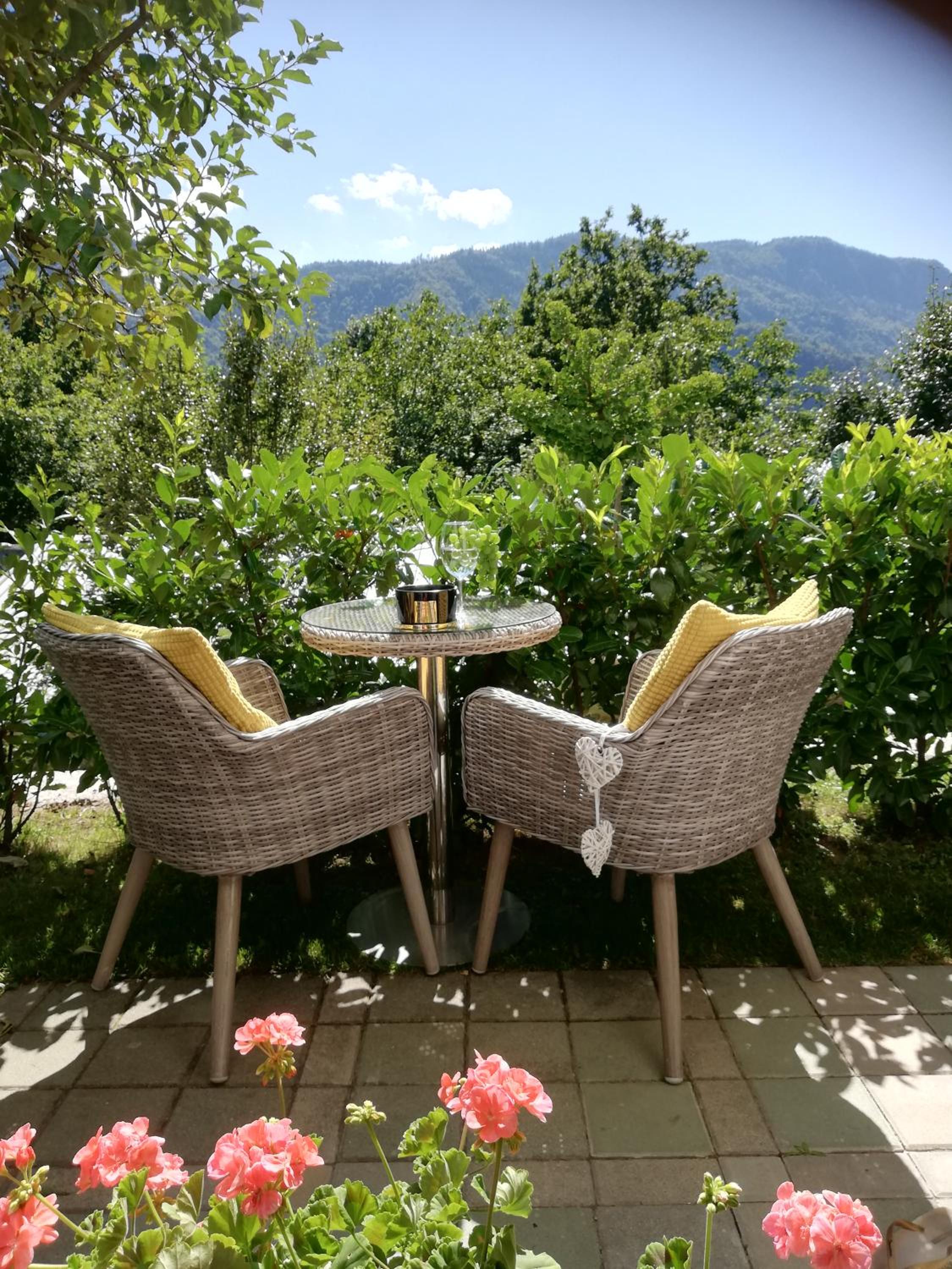 Apartment Neža Bled Balcony Mountain View view 2
