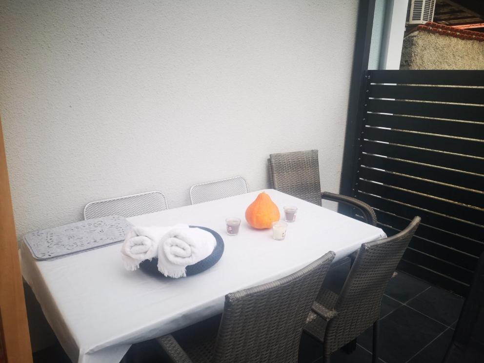 outdoor BBQ area