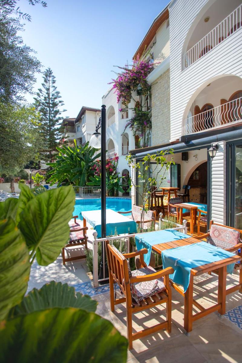 outdoor BBQ area