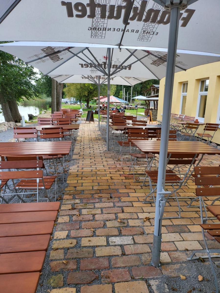 outdoor BBQ area