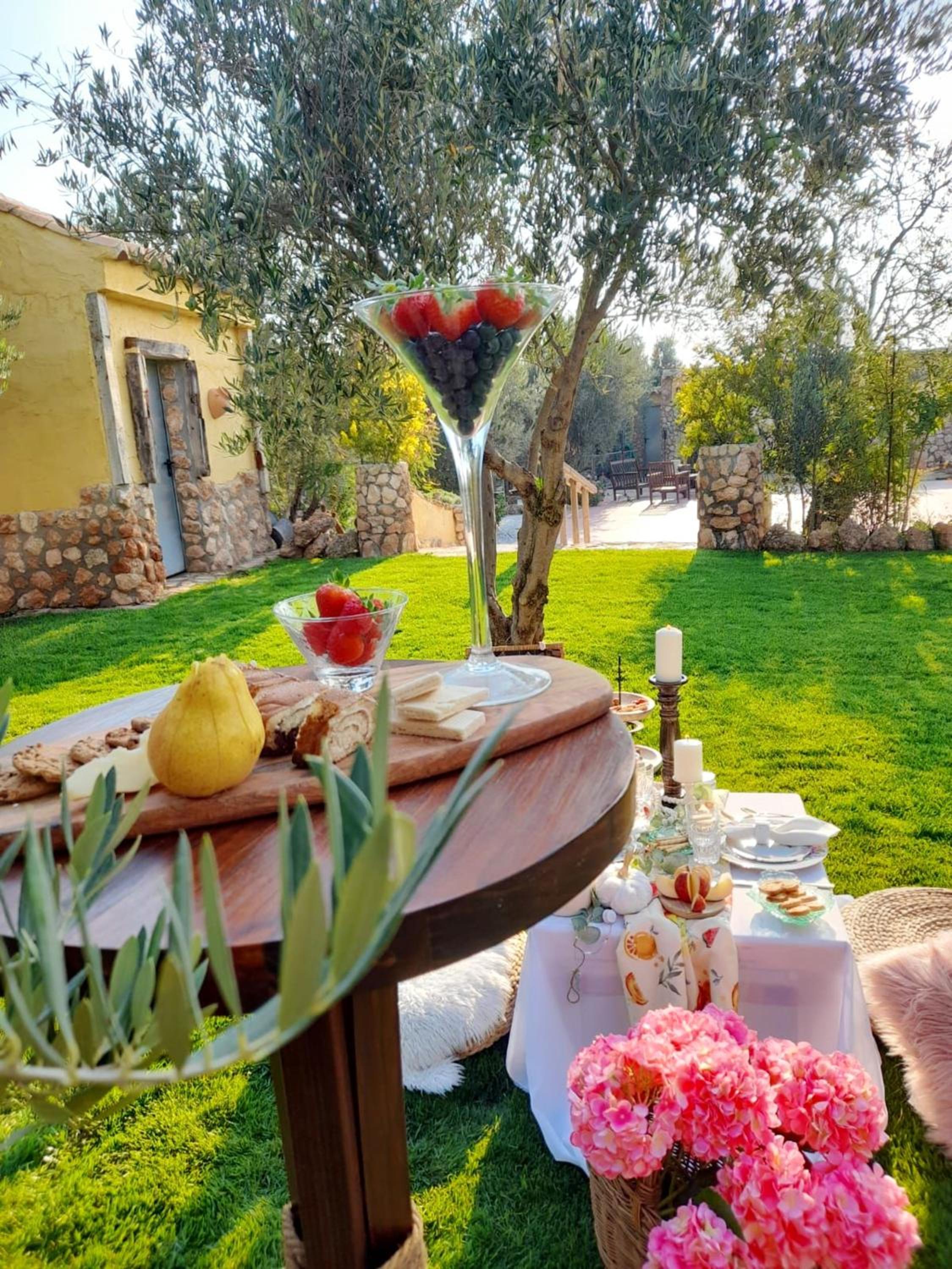 Spacious villa with mountain view and pool in Baza