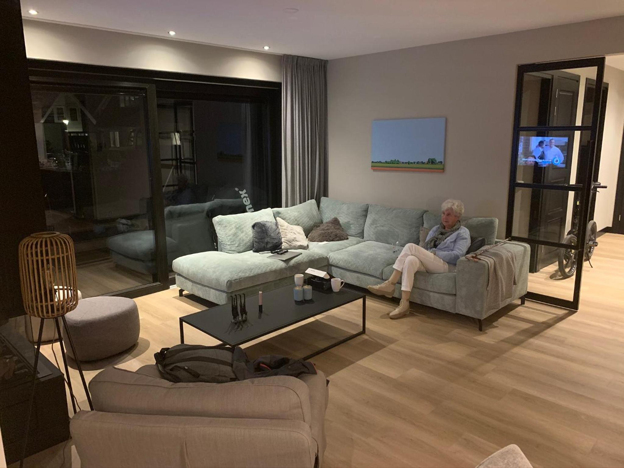 New high end waterfront family villa