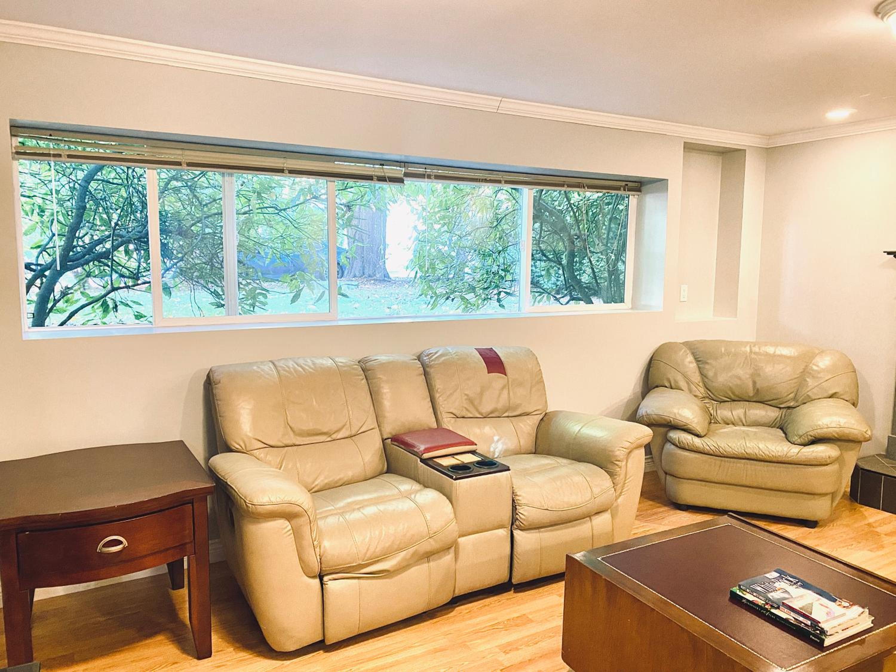 Creekside Suite with large living areas