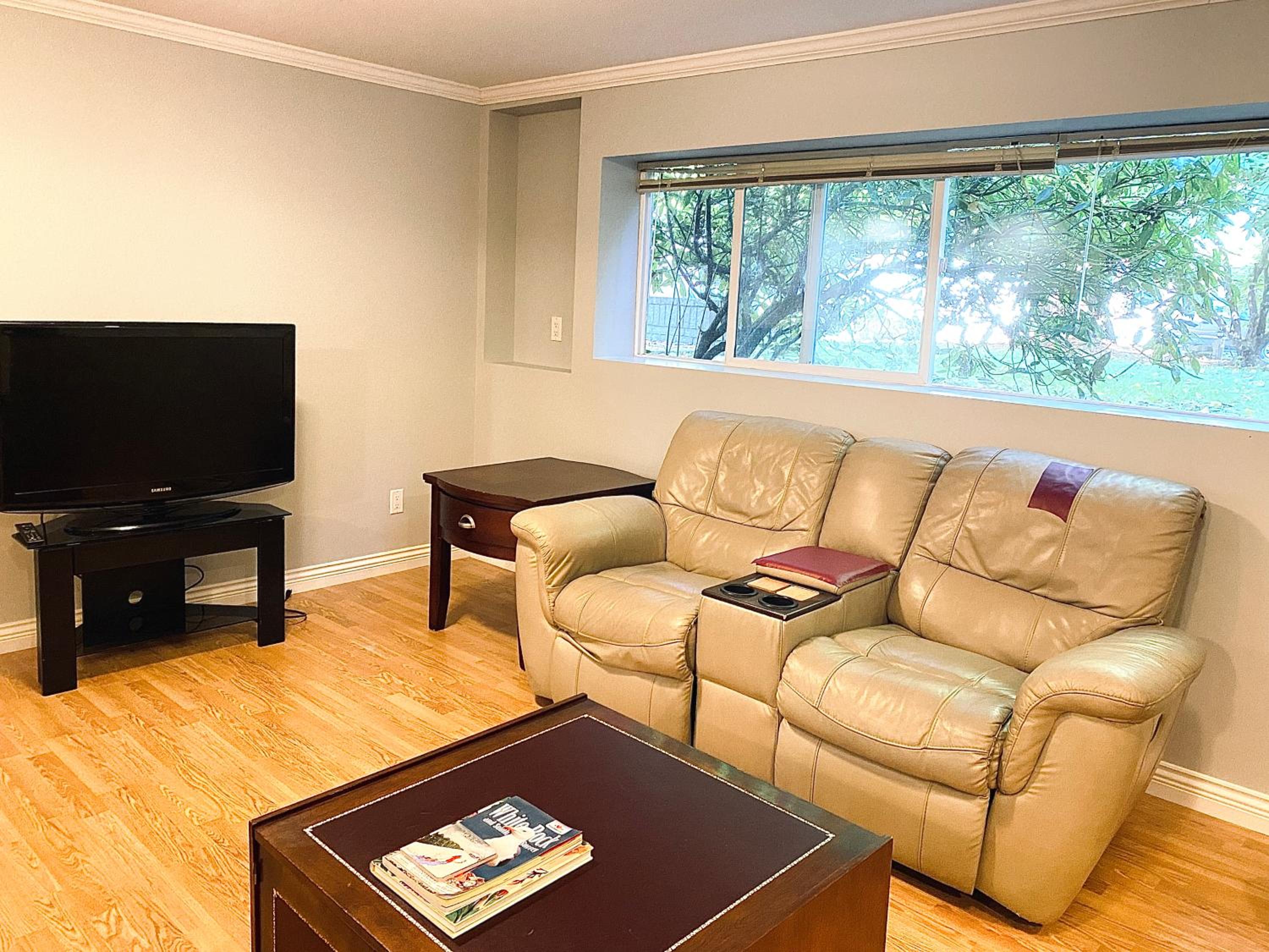 Creekside Suite with large living areas