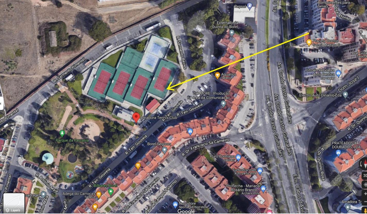 Enjoy Lisbon Cascais Sintra 1200 metres to metro blue line Sintra Rail line Free Parking view 3