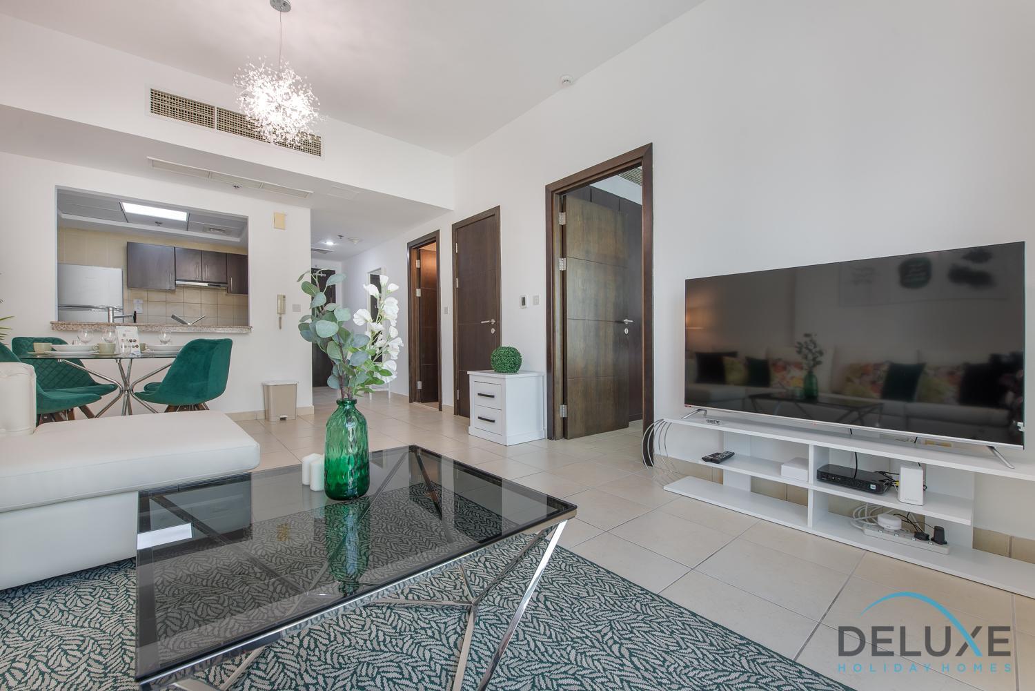 Full Marina and Ain Dubai Wheel View 1BR at The Point Dubai Marina by Deluxe Holiday Homes