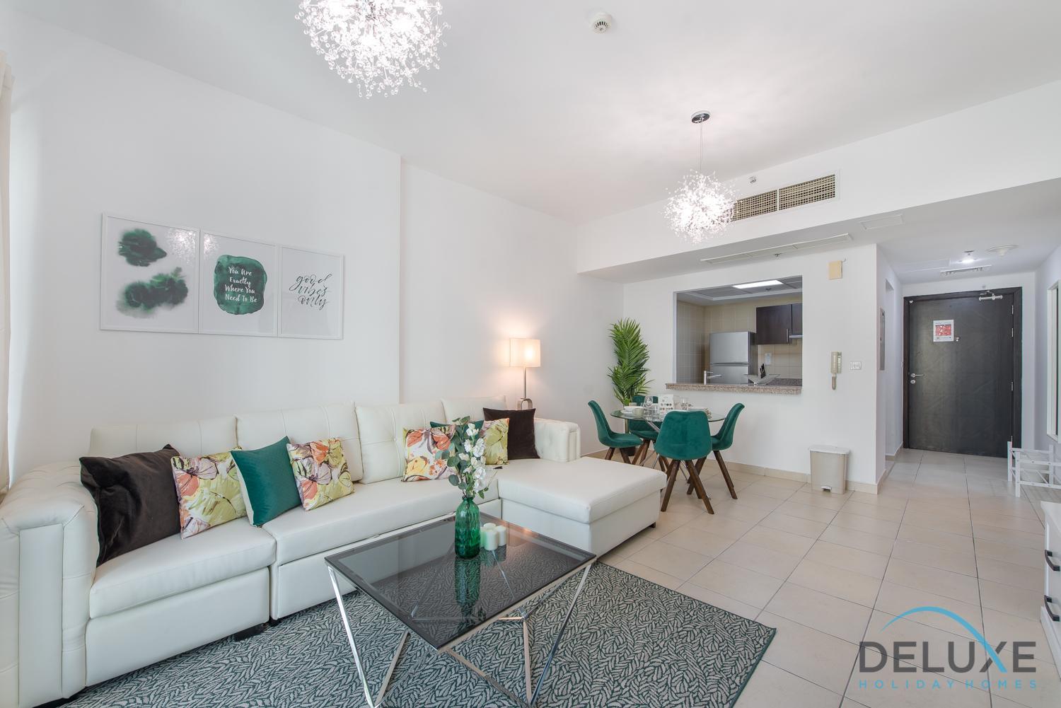 Full Marina and Ain Dubai Wheel View 1BR at The Point Dubai Marina by Deluxe Holiday Homes
